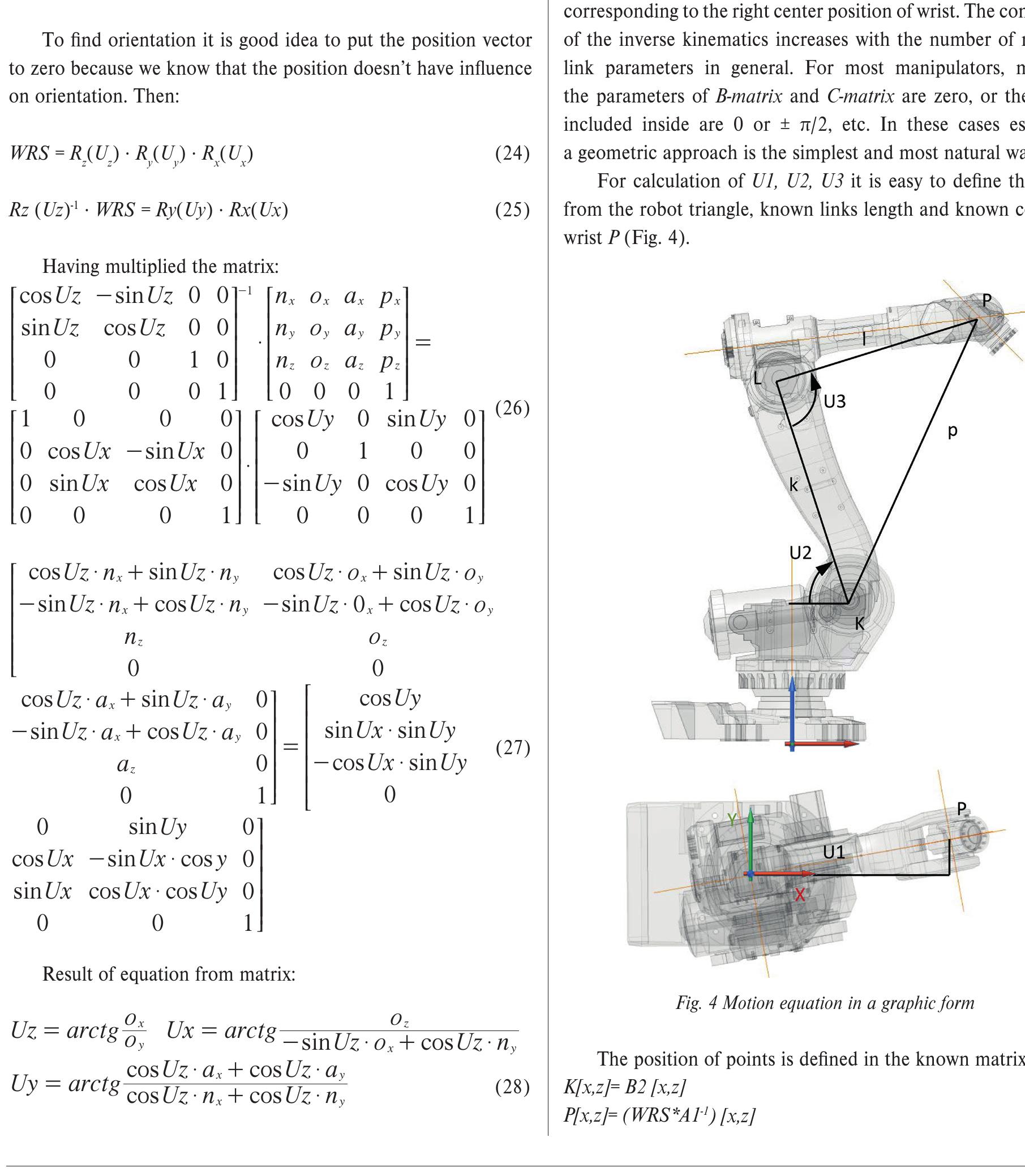 (PDF) The Calculation of Inverse Kinematics for 6DOF Serial Robot