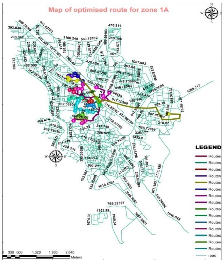 (PDF) Route Optimisation for Solid Waste Management Using GeoInformatics