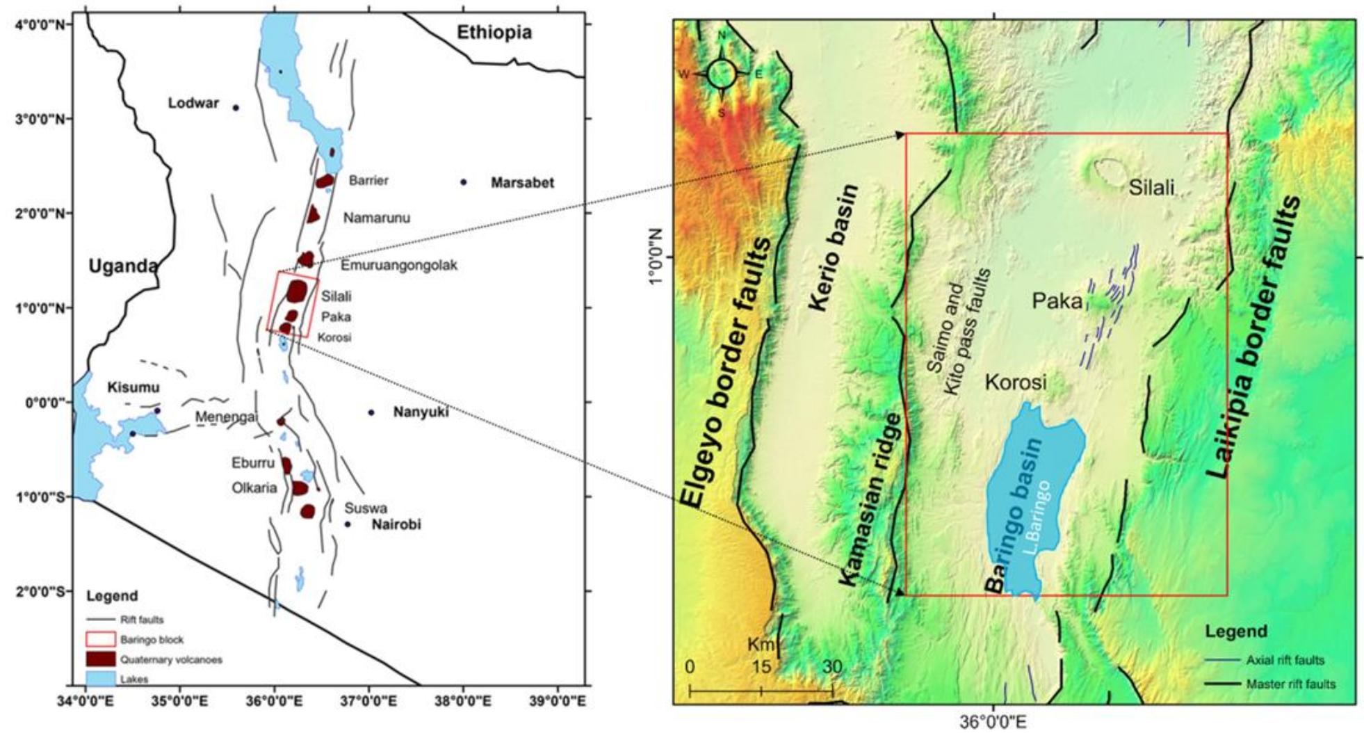 Paka Map Figure 1 - from Natural state modeling of Paka Geothermal