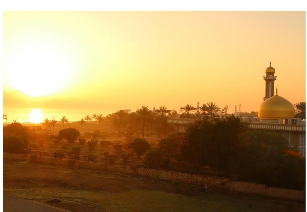 Figure 1. Dawn view on the Indian Ocean. Photo Davit Naskidashvili.  The Sohar Project is an international collaboration hat aims to look at the history and archaeology  of the port of Sohar, Oman. We wish to examine he once famous early Islamic port city in the broader context of its foundation, development as a vibrant entrepot on the Indian Ocean (Fig. 1), and subsequent transitions through mid to late Islamic phases.  
