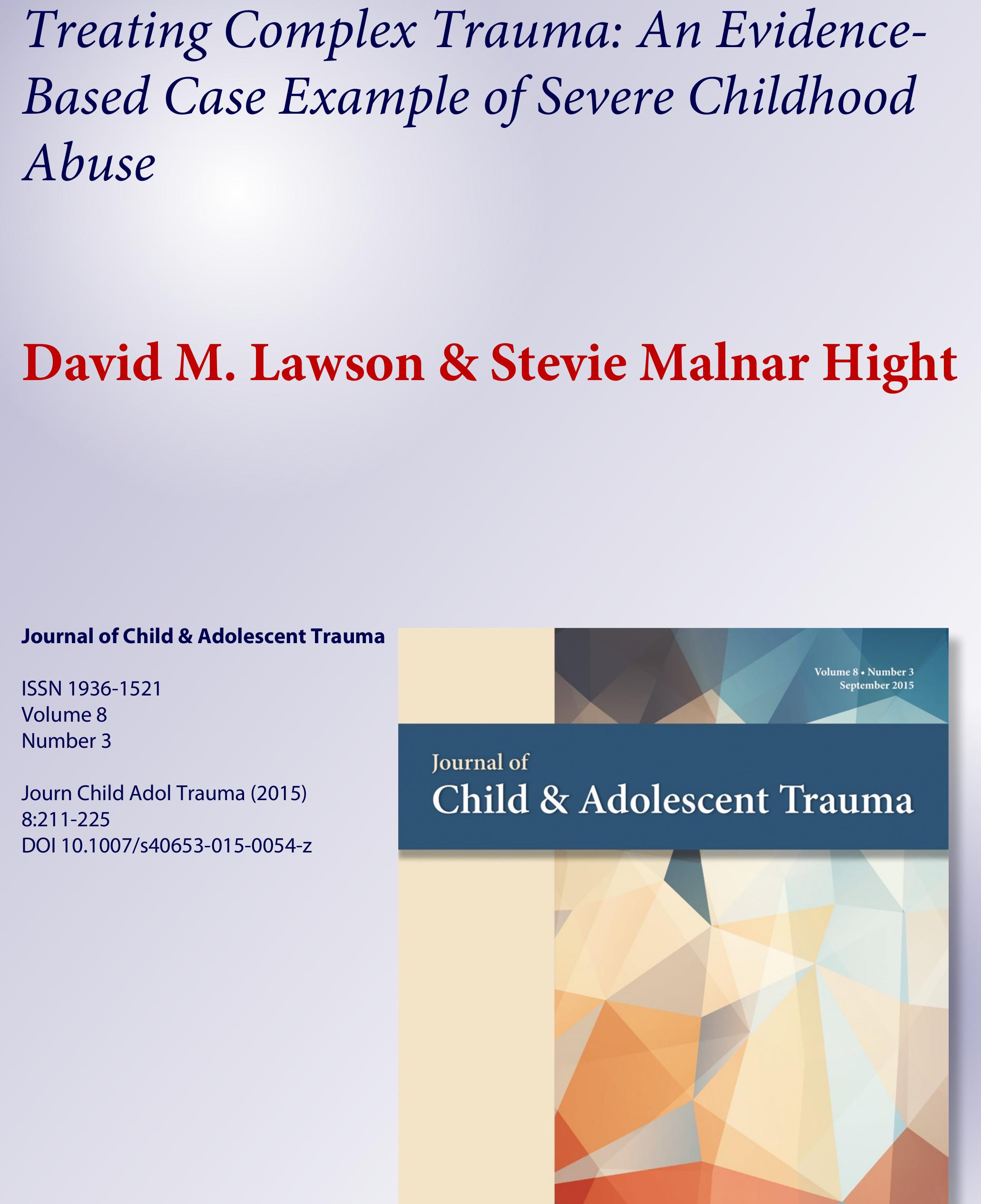 (PDF) Treating Complex Trauma: An Evidence-Based Case Example of Severe ...