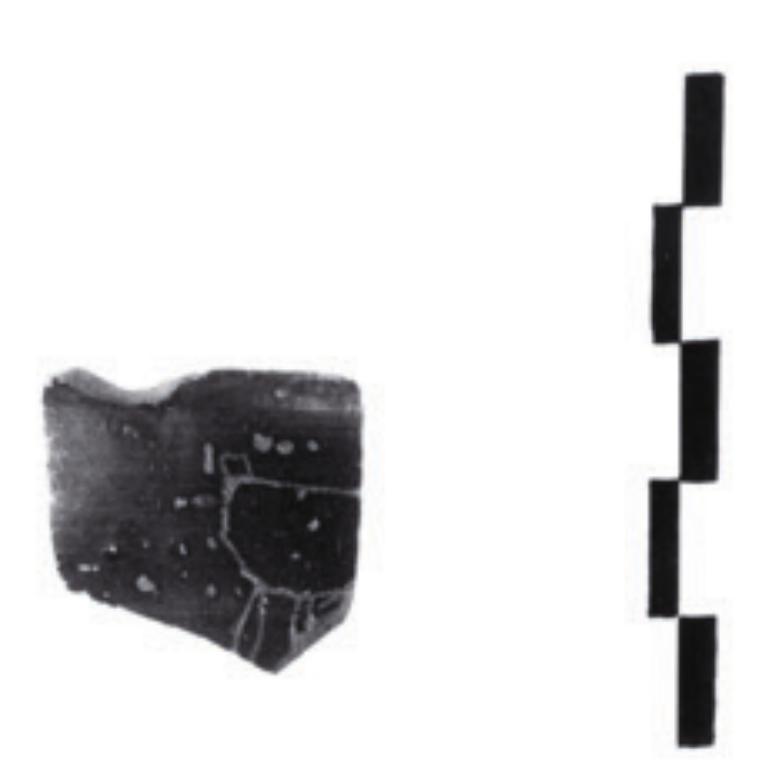 incised drawing of a tripod (after Langdon 1976, pl. 