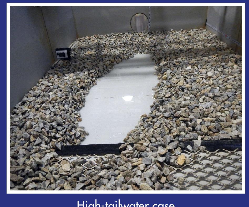 Figure 12 - from A Laboratory Study of Apron-Riprap Design