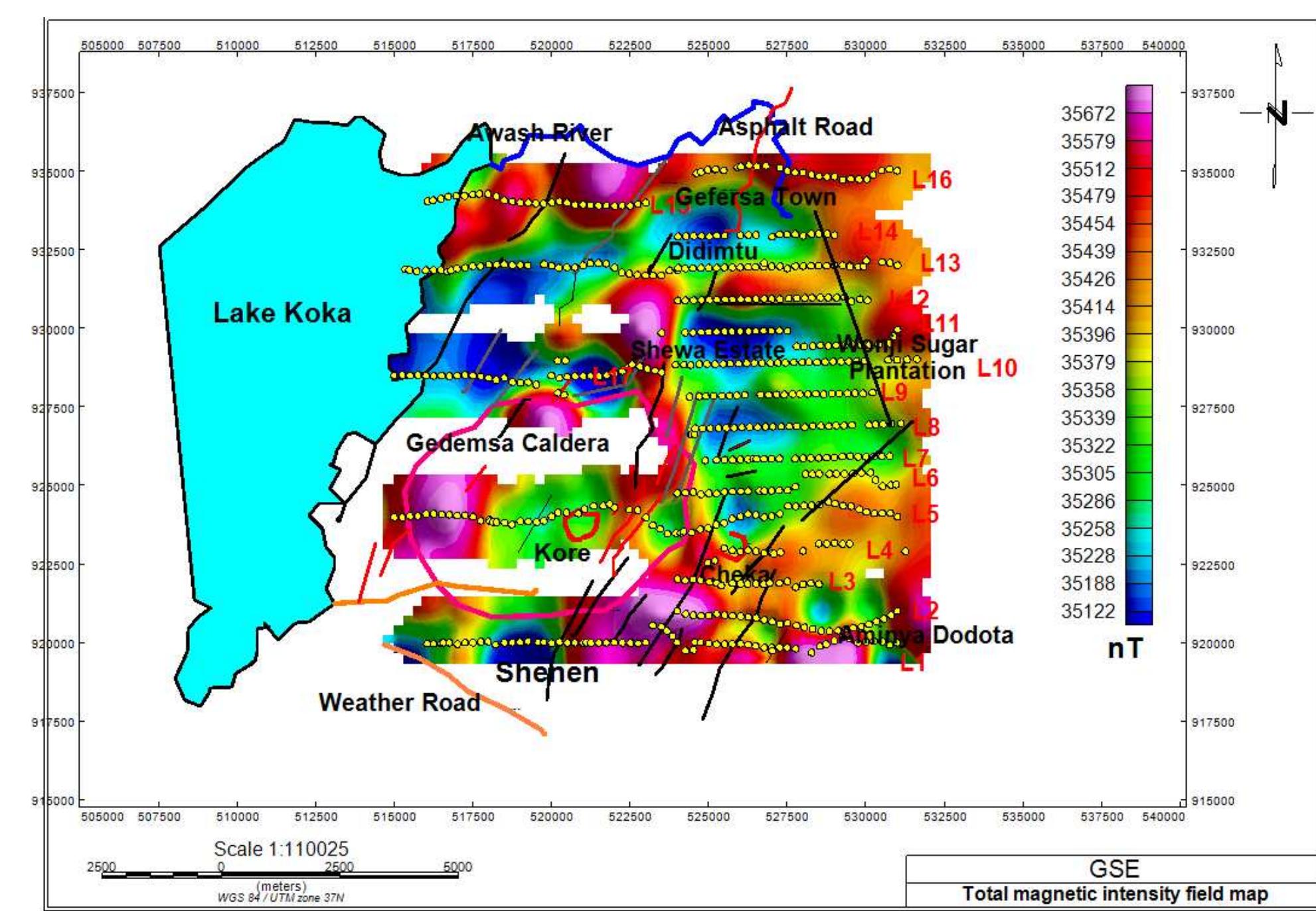(PDF) Magnetic and Gravity Survey of Gedemsa Geothermal Prospect Area ...
