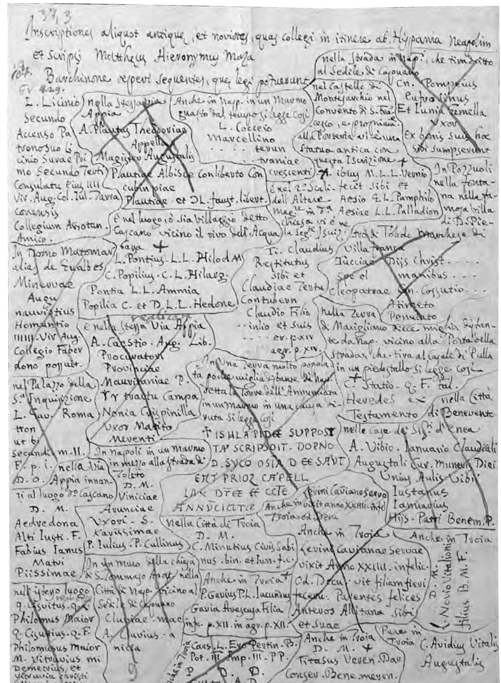 3. ignazio maria como, mazza ms b%, first page of