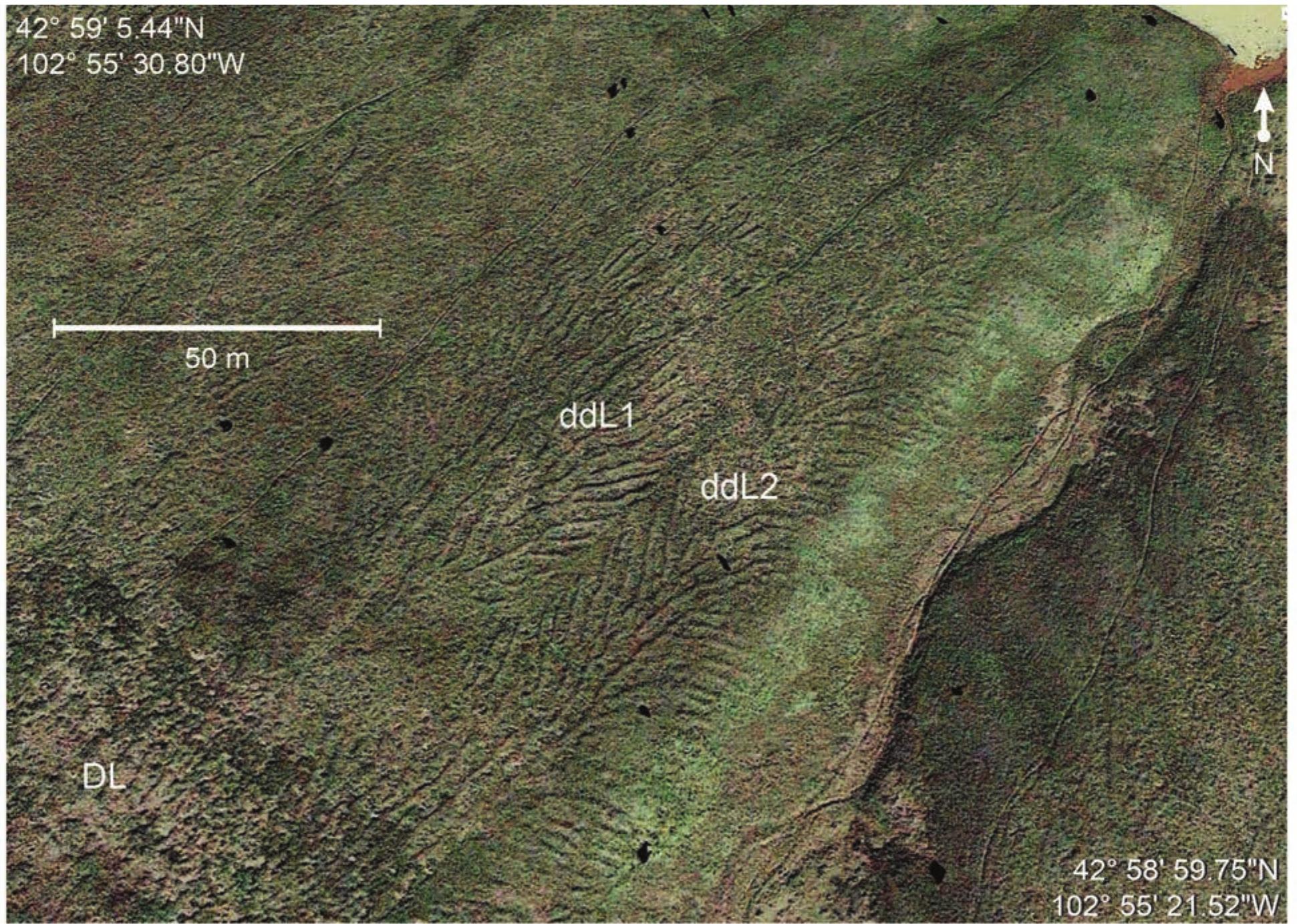 Delayed Linear Ridges Figure 1 - from The Ups and Downs of Nebraska: Recognizing