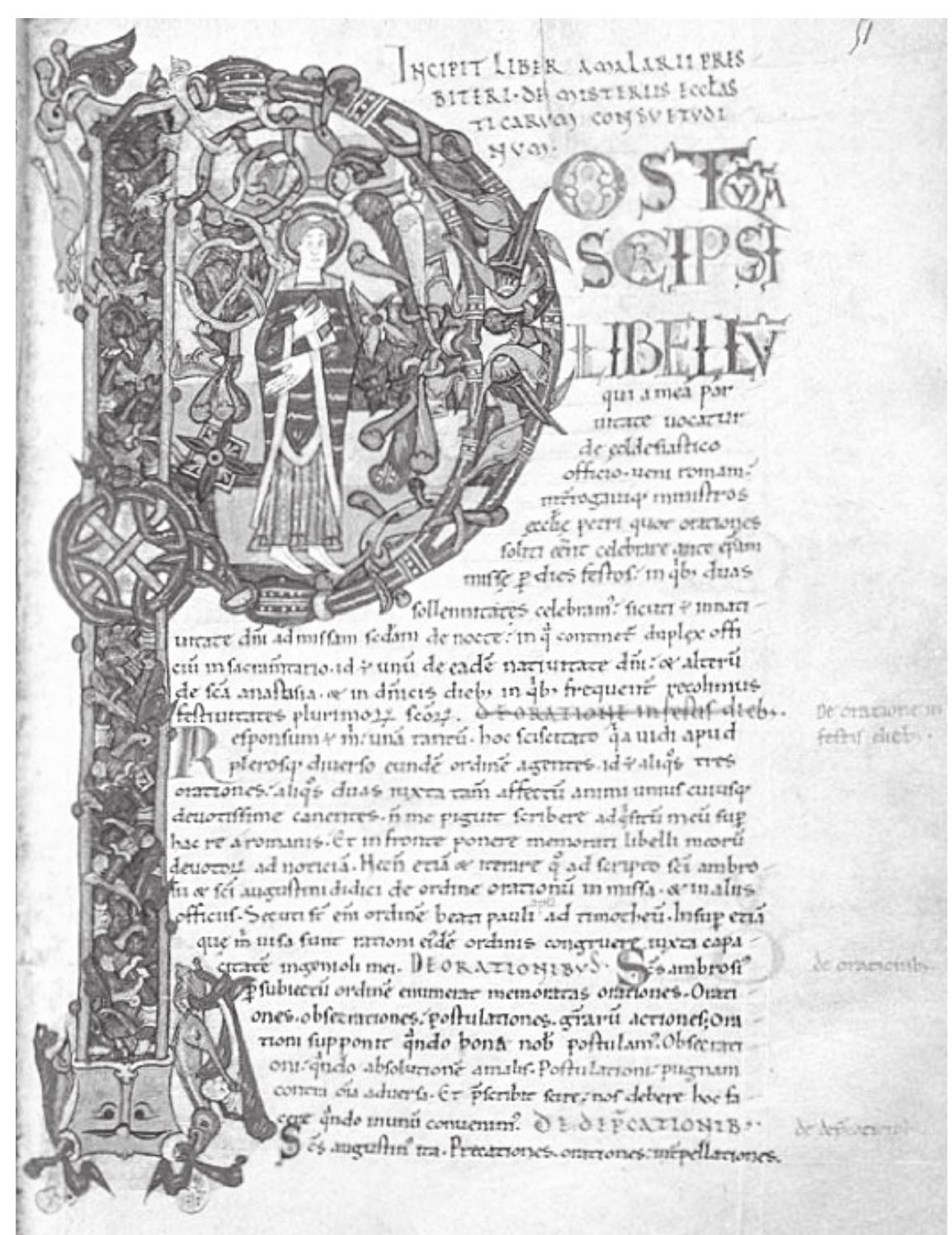 (PDF) THE IMAGE OF THE CANTOR IN THE WRITINGS OF AMALAR OF METZ