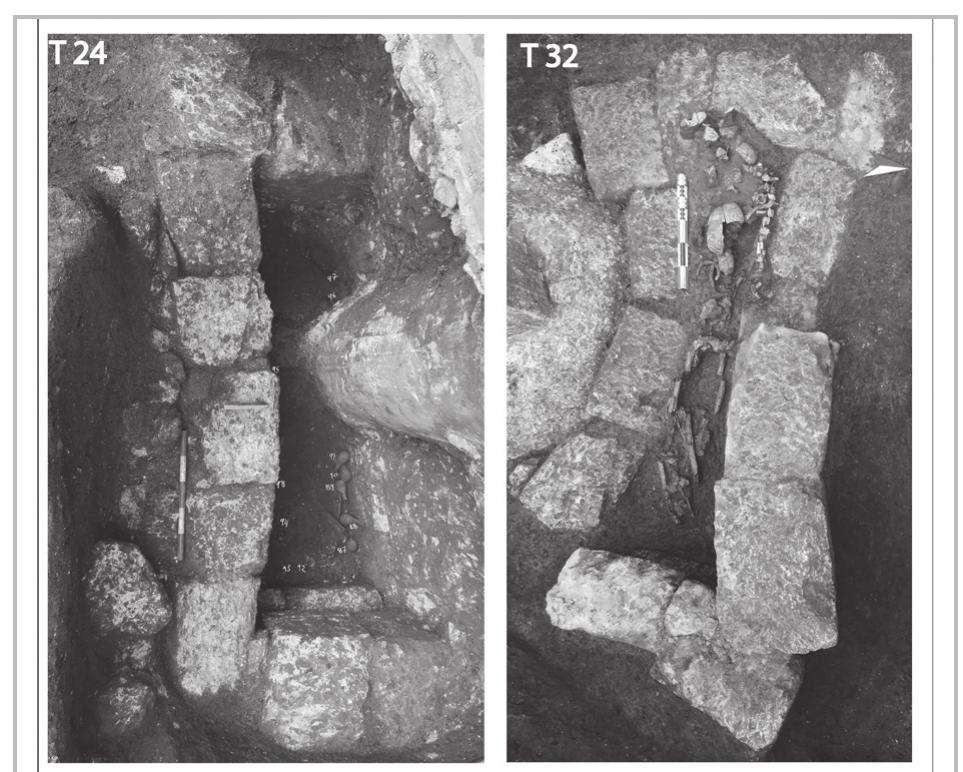 Fig. 26- Tombs 24 and 32 (first century AD). 