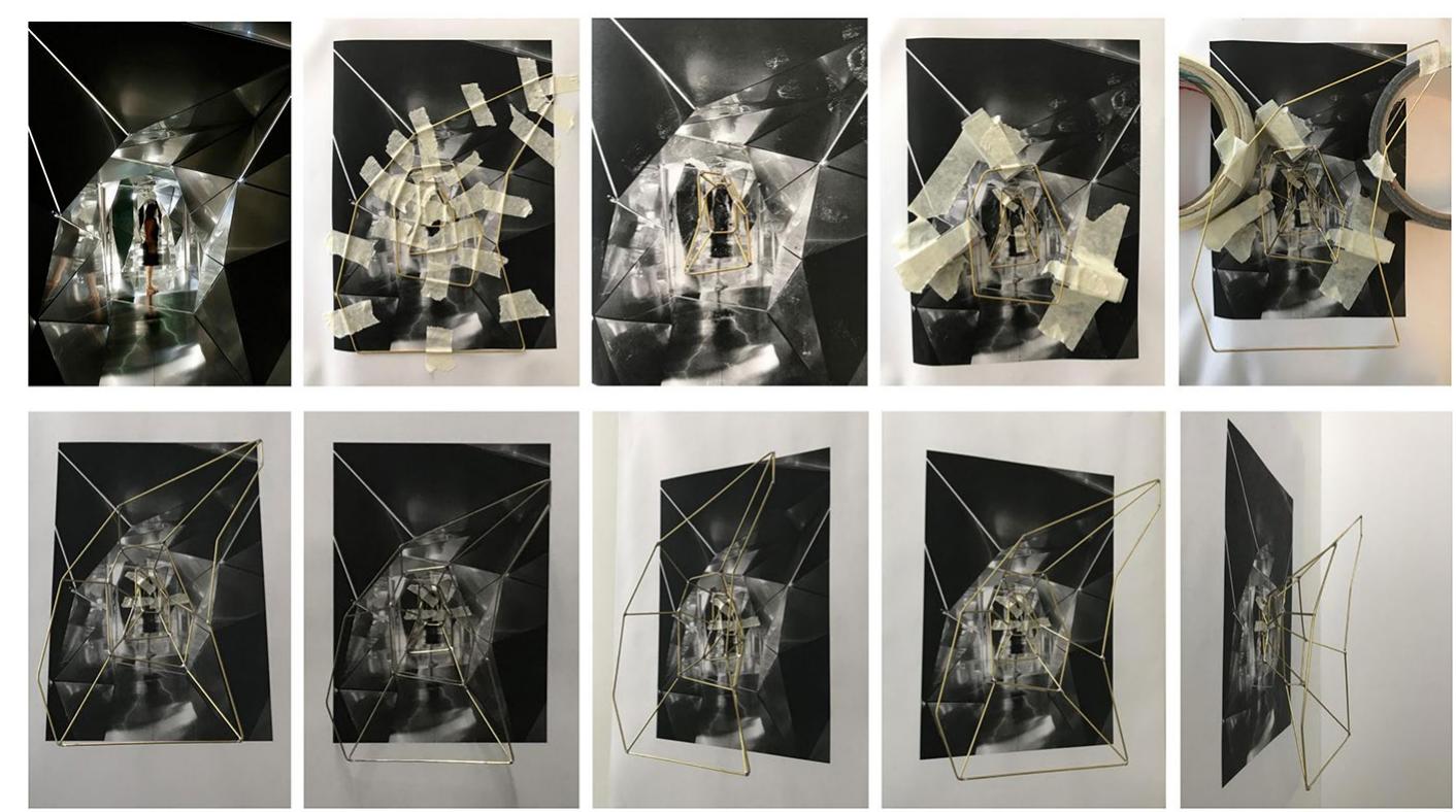 Spatial Wireframe (PDF) Projecting Architecture