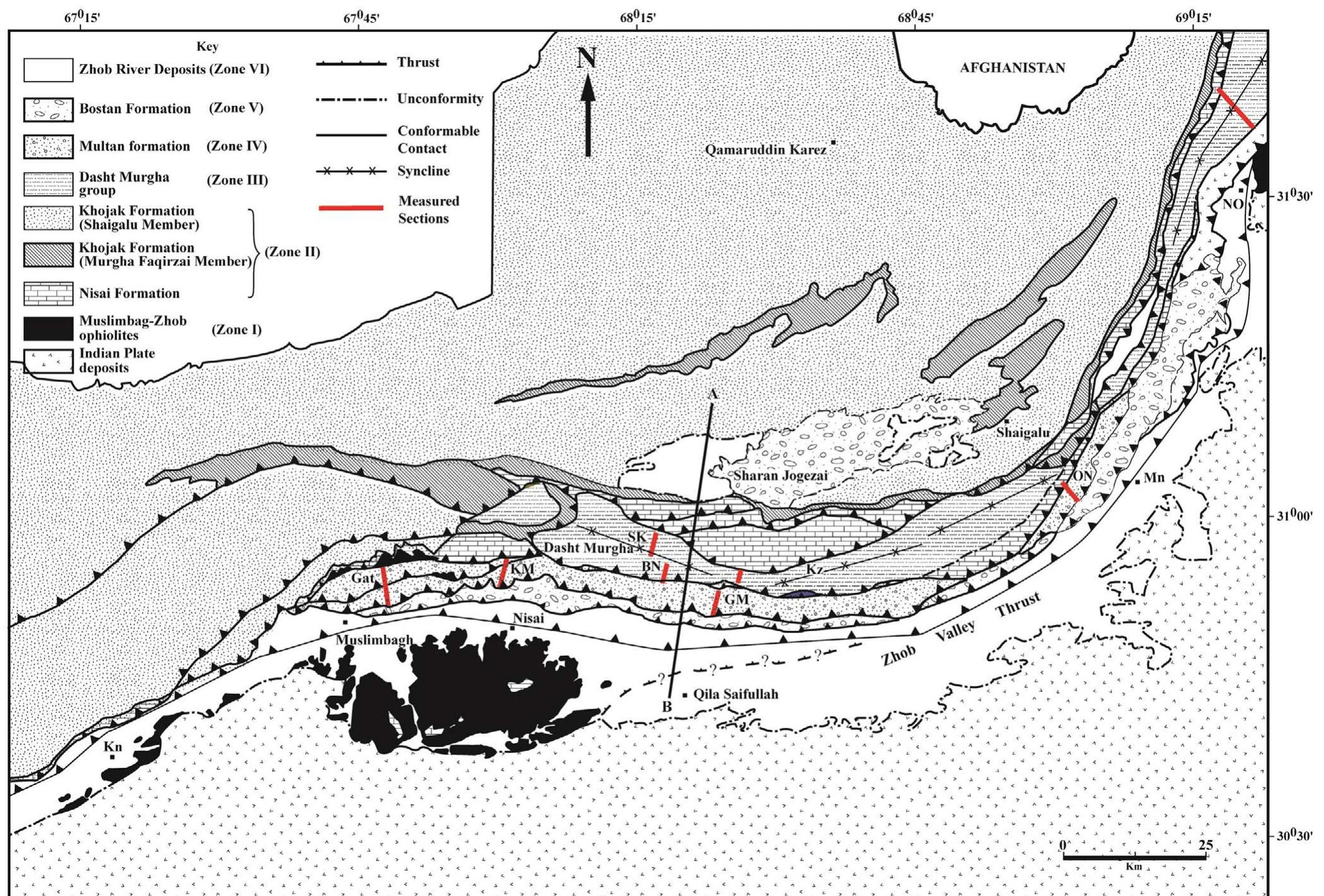 Figure 2 - from Petrology and provenance of the Neogene