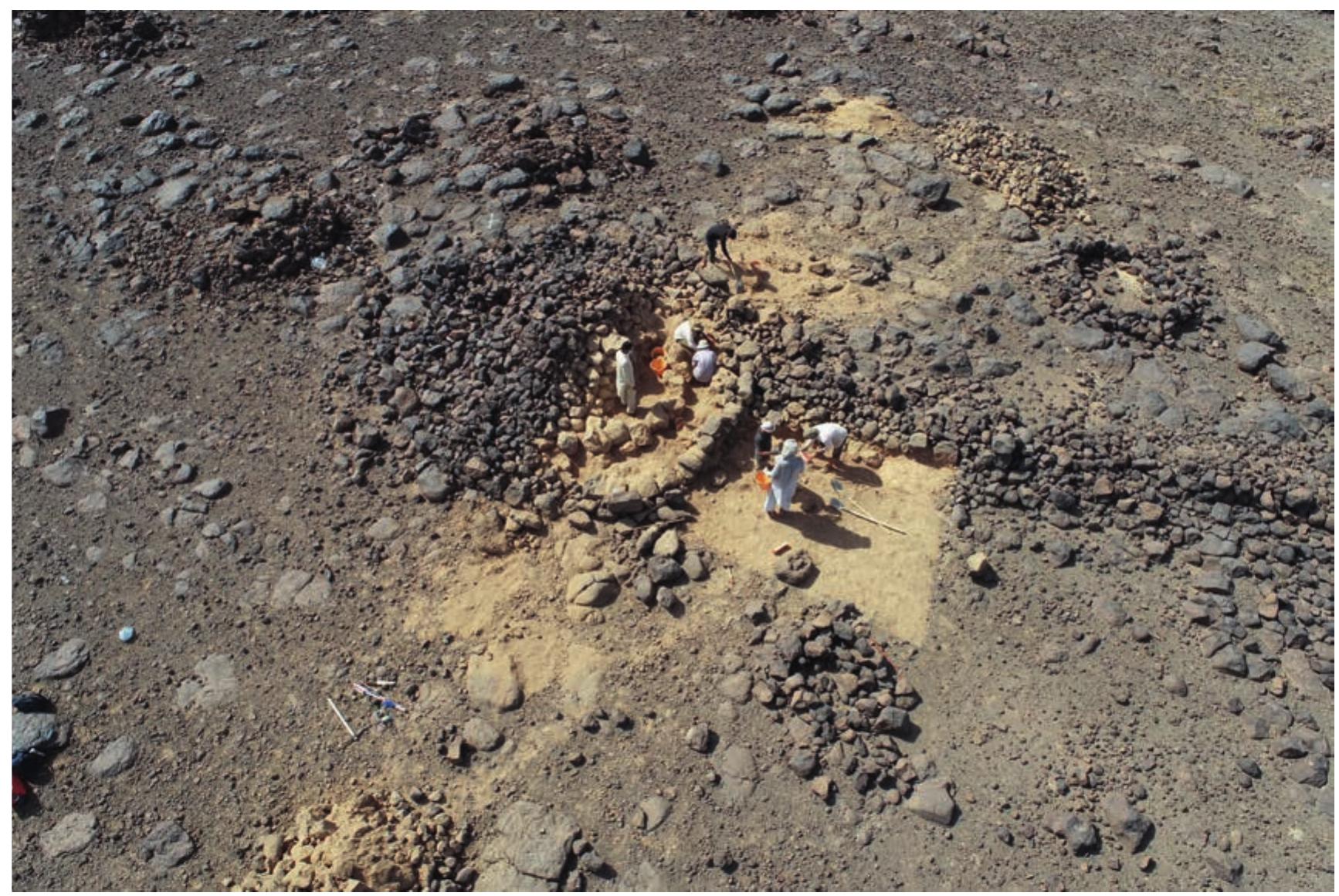 FIGURE 10. Sounding in tomb KH01488, looking south-east (OKhaybar LDAP, K. Guadagnini). 