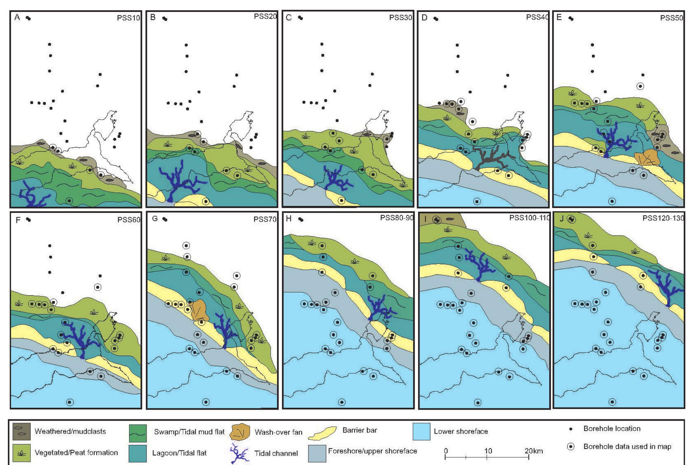 Detailed Paleogeographic Reconstruction From The