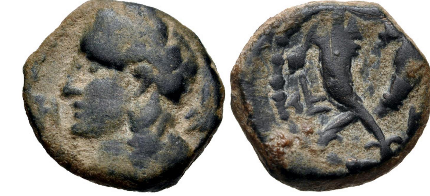 NEH5  campaign of political conspiracies and assassinations, having eliminated a number of Nabataean nobles and some of the king’s friends, among whom a certain Soaimos (Suhaym) who is described as “one of the most powerful personages in Petra” (Josephus, AJ 17.54; BJ 1.574-575). Syllaeus’ political manoeuvring and power aspirations are also reflected in a number of coins struck during the first year of AretasIV that bear the monogram of Sly or the abbreviation S(ly) (Meshorer 1975, nos. 44-45) (Fig. 5).  This graffito and the one which follows are the two texts referring to Dmsy (Fig. 6).'* They are carved next to each other on a stone that was found on site $1, which lies to the south-east of Qa‘ Khuwayméat. The editors read | hnl bn hgy dltsm wnzr i dmsy w tswq 1’sd bn yzr “By Hn] son of Hgy of the tribe of Tsm and he was on the look-out for Dmsy and he longed for 1’sd son of Yzr” (Al-Salameen et al. 2018, 64). Although the text is correctly transcribed, the preposition 7-, which always stands before the object of the verb ts*wq, seems to have been incorrectly taken as an element of the personal name that follows it or mistakenly left in the translation. 