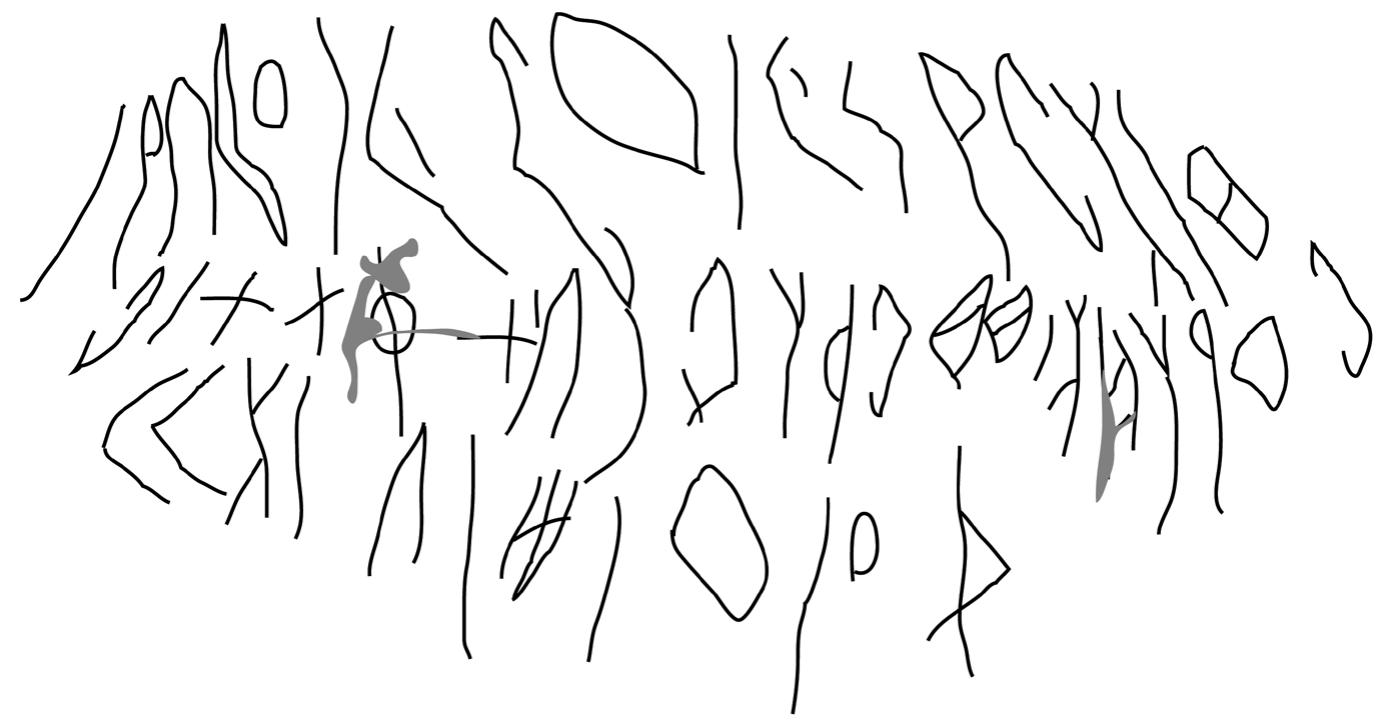 thing” (Lane 1170b; cf. Quran 80, 41: tarhaqu-ha qatarah “darkness will cover them”). A fair assumption might be that this refers to the potential vandals who would recover or overwrite the inscription, as an alternative to the basic curse formula d/m(n) ywr “him/whosoever would efface (the inscription)”. If my preceding remarks are correct, they would permit the following re-interpretation: 