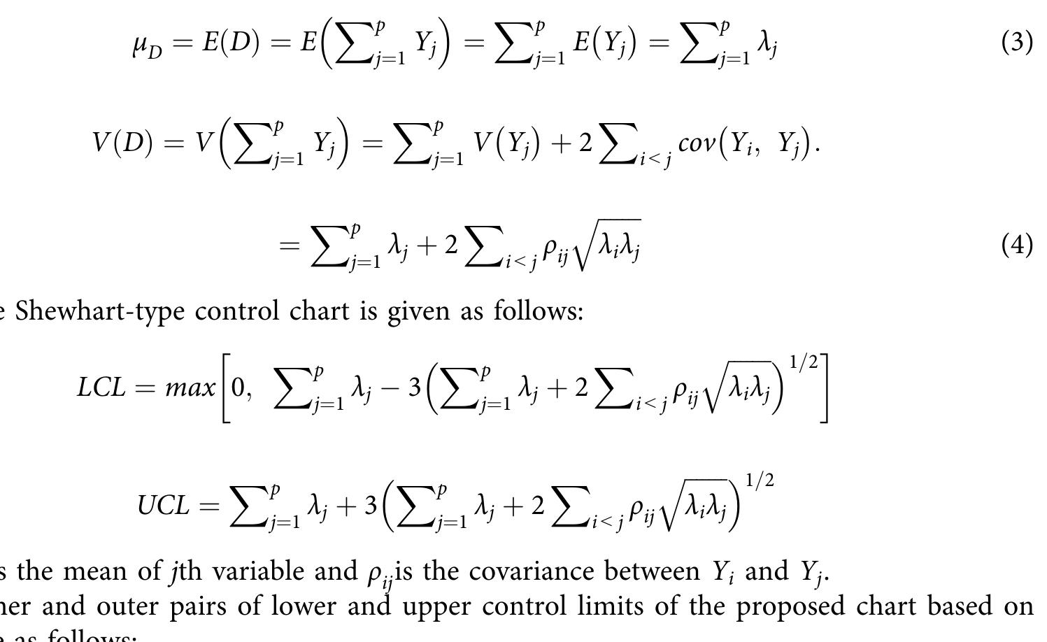 (PDF) Design of control charts for multivariate Poisson distribution ...