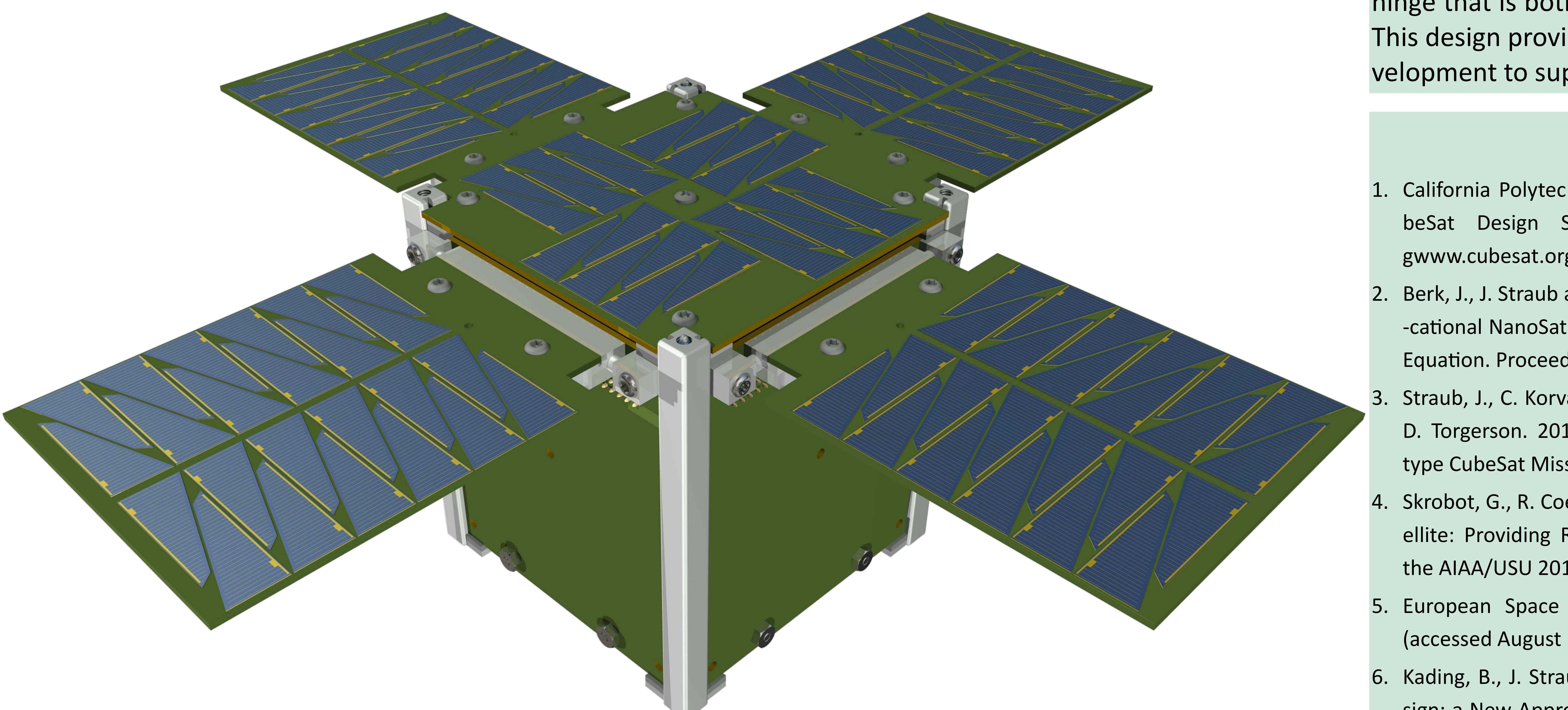 (PDF) A CubeSat deployable solar panel system