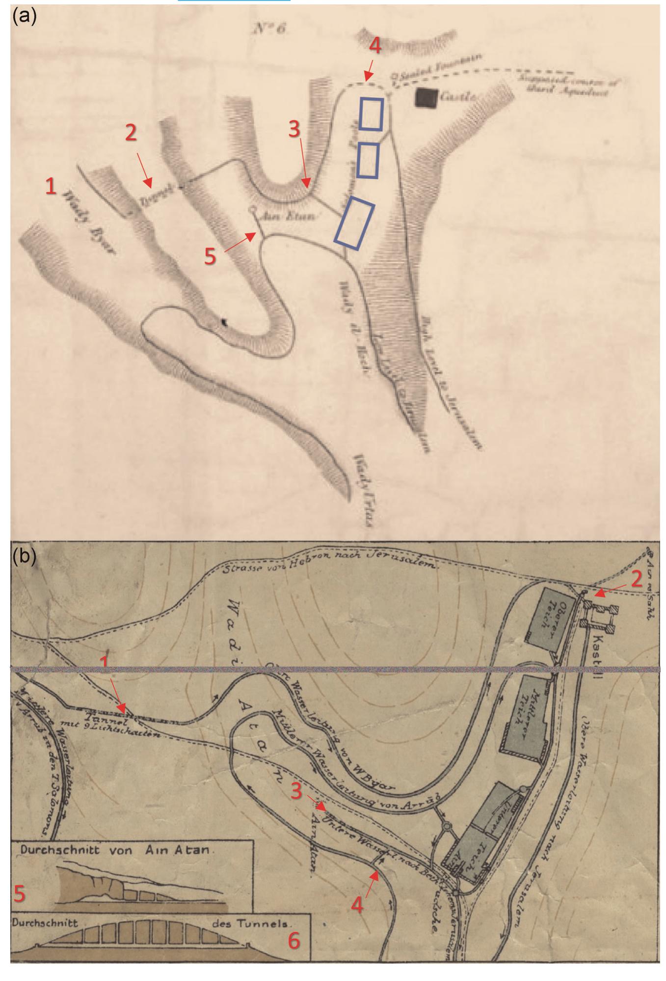 radiometrically for the first time and discusses the cutting-edge  technology of this aqueduct, which is the most sophisticated of the  aqueducts carrying water to Jerusalem. This includes the state-of-  he-art hydrogeologic methods, advanced hydraulic technology, and  Unique architecture used to solve the city's water supply problem. 