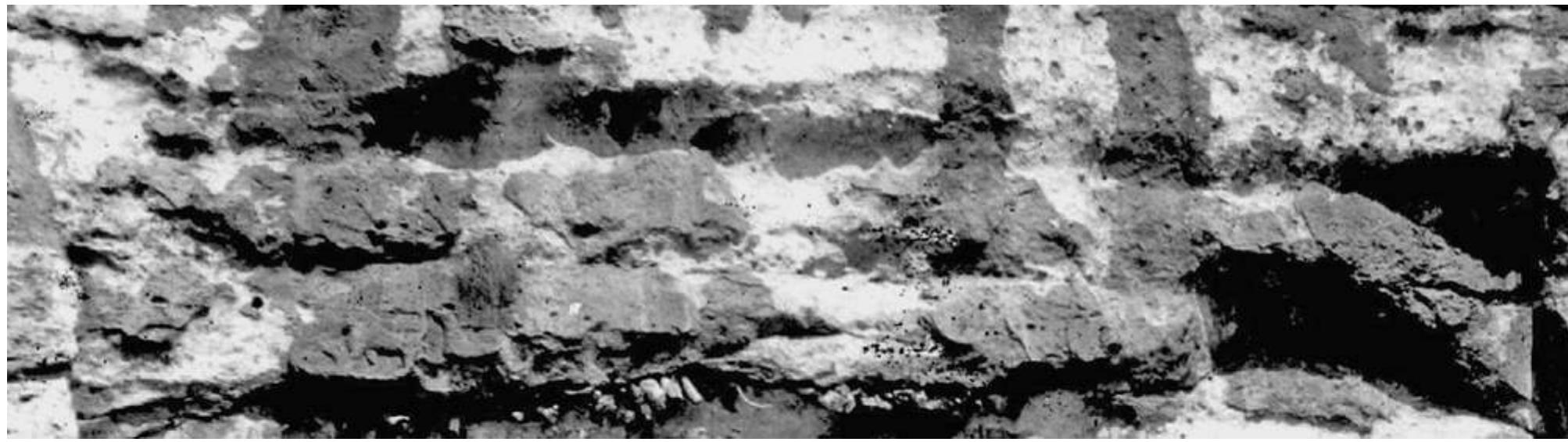 Fig. 47: Khanes: Rider Relief, gods. Photograph: L. W. King, 1905. Detail of Fig. 44. © Trustees of the British Museum 