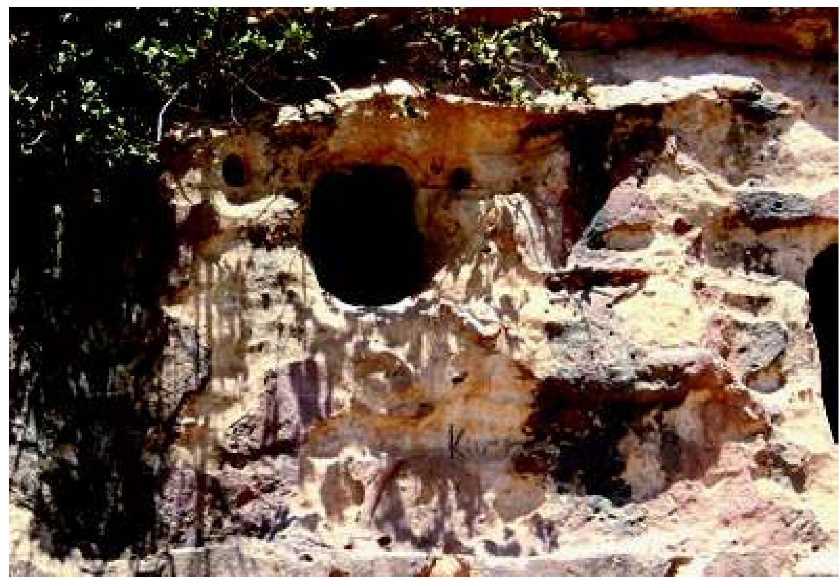 Fig. 54: Khanes: Rider Relief, rider. Photograph: authors, June 2009 