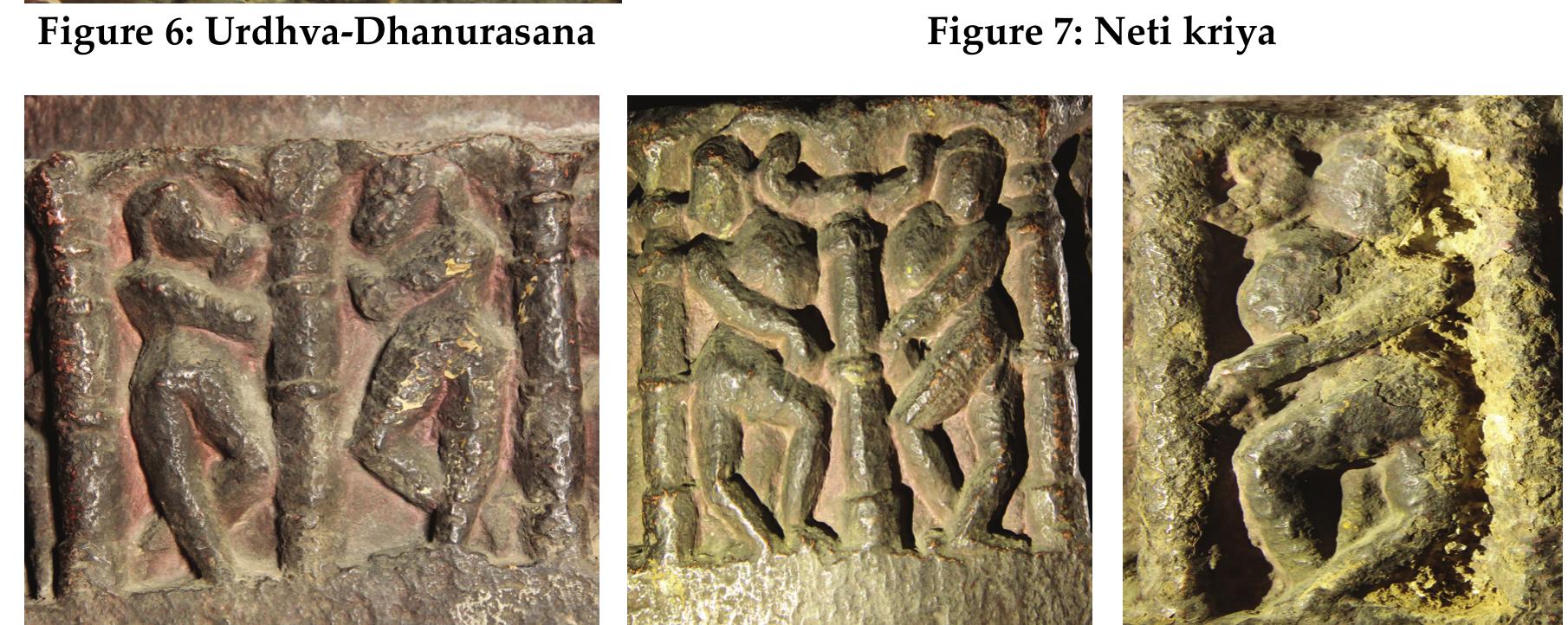 Figure 8: Garudasana  Figure 9: Natarajasana  Figure 10: Natarajasana  Figure 5: Depictions on Pillar No. 1 