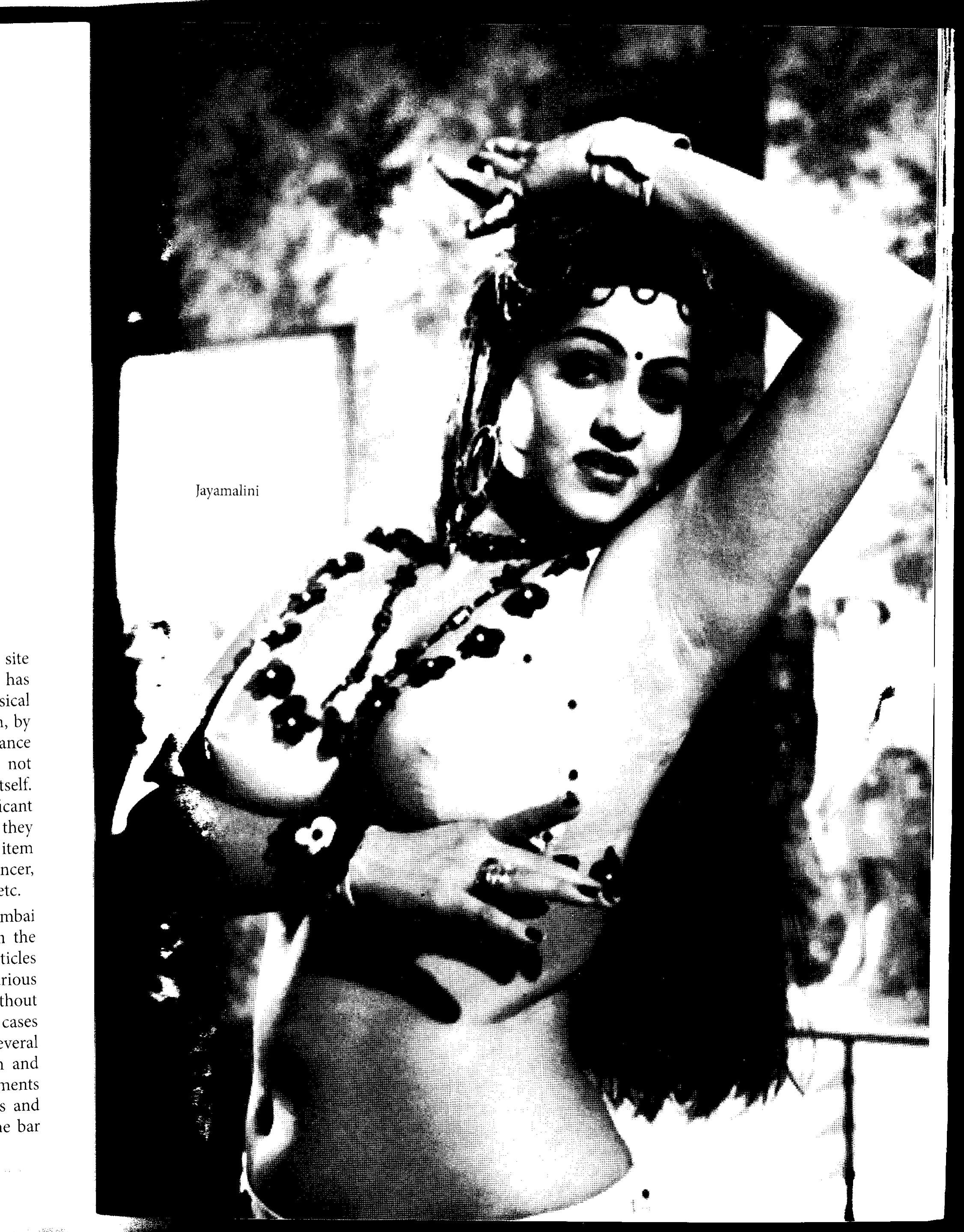 PDF) Archiving an Era: Cabaret Dancers of Malayalam Cinema
