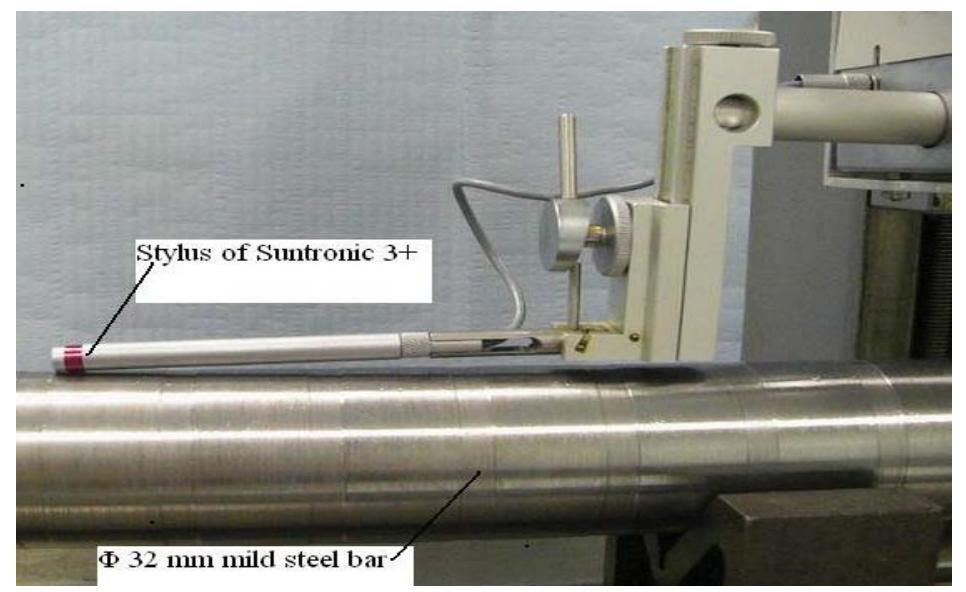 Surface Rougness Bit Measurement of surface roughness (rz) using suntronic 3+ in
