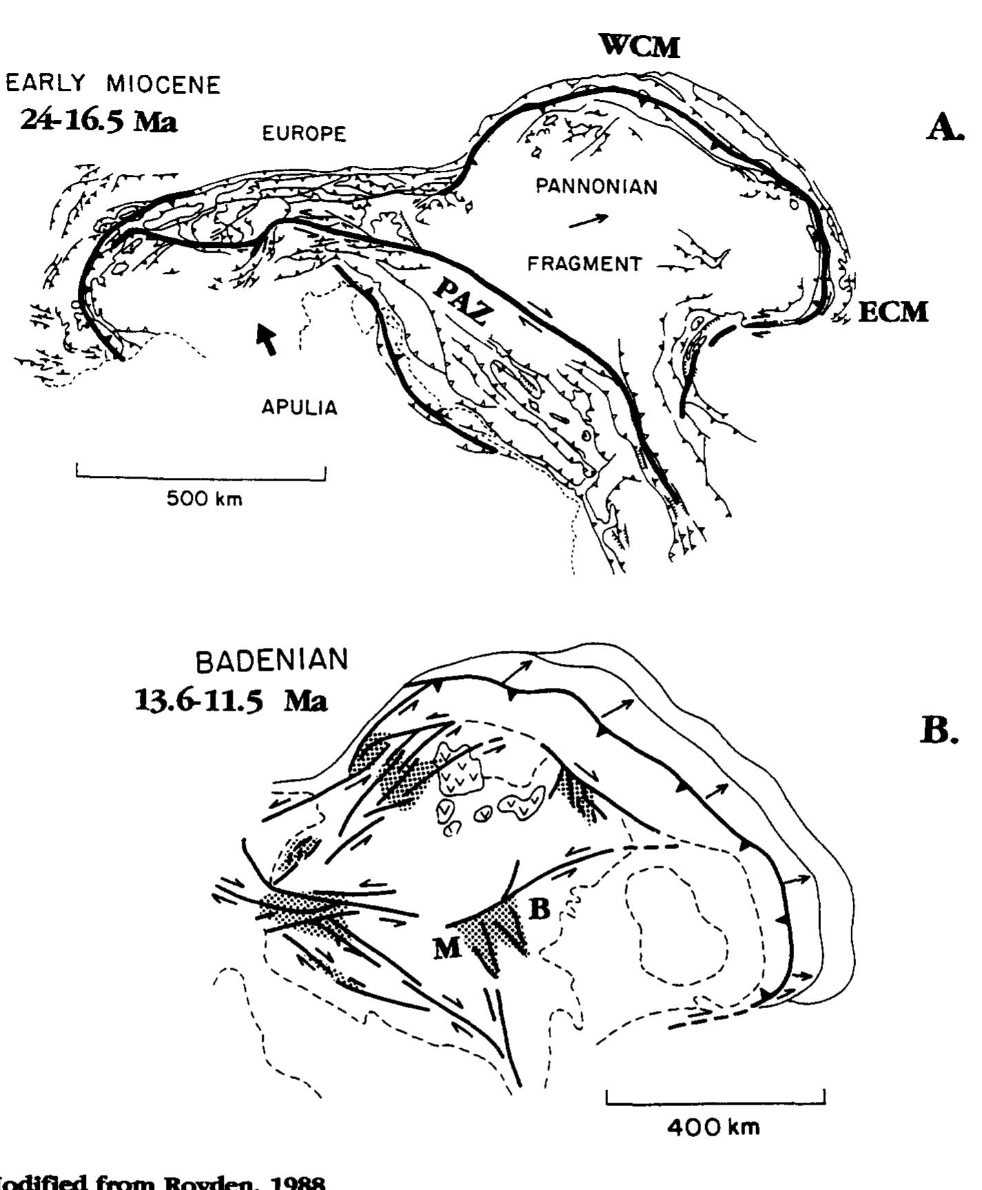 (PDF) Crustal-scale extension in the central Pannonian basin