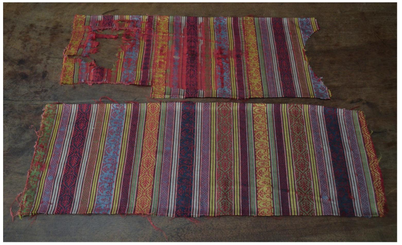 Fig. 5. Nasrid textile, fourteenth century, Madrid, Instituto Valencia de Don Juan, inv. 2084 (© Photo authors) 