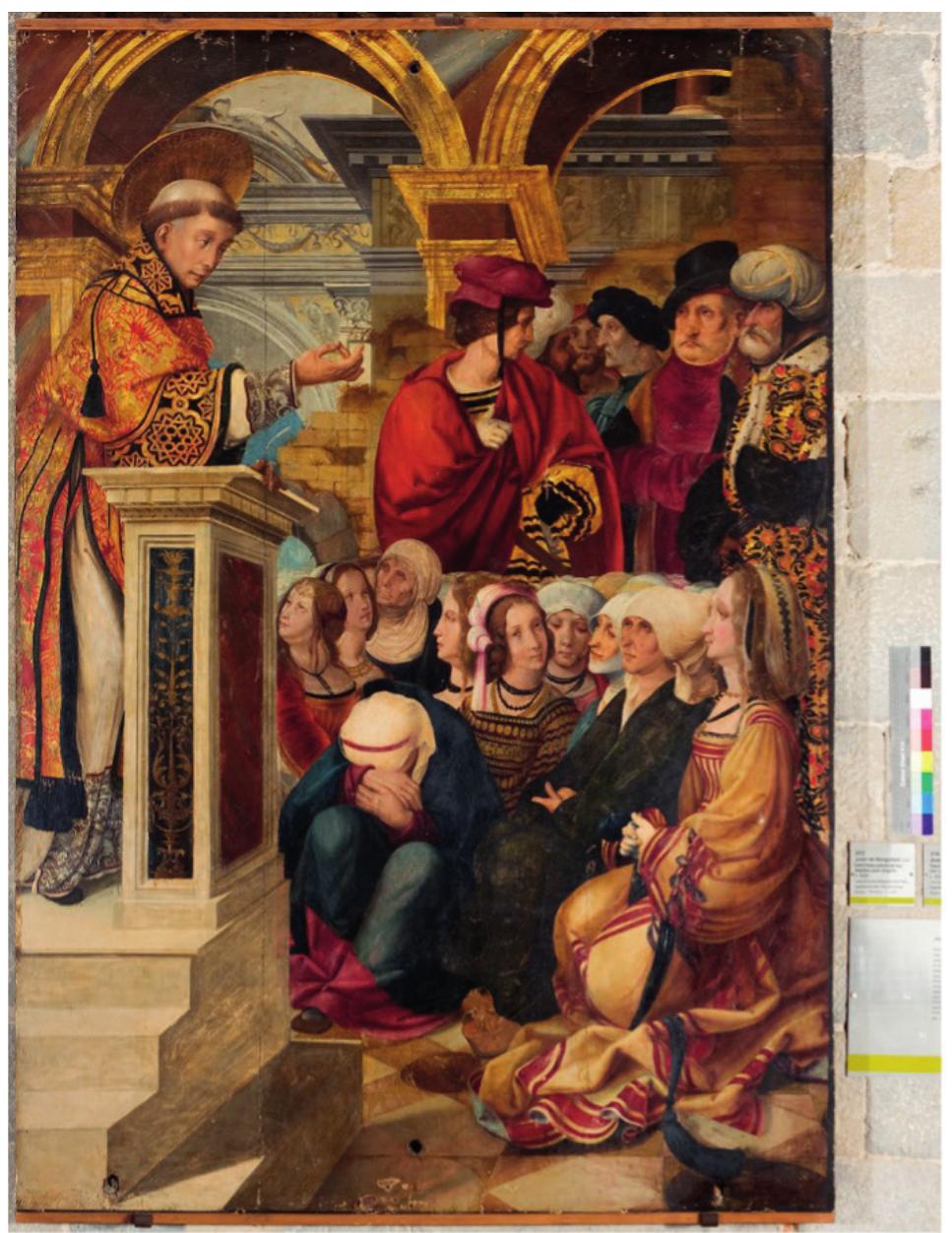 Fig. 10. Joan de Borgonya, Sermon of Saint Felix in Girona, 1519-1520, Girona, Museu d’Art de Girona, inv. MDG2291 (© Photo R. Bosch) 