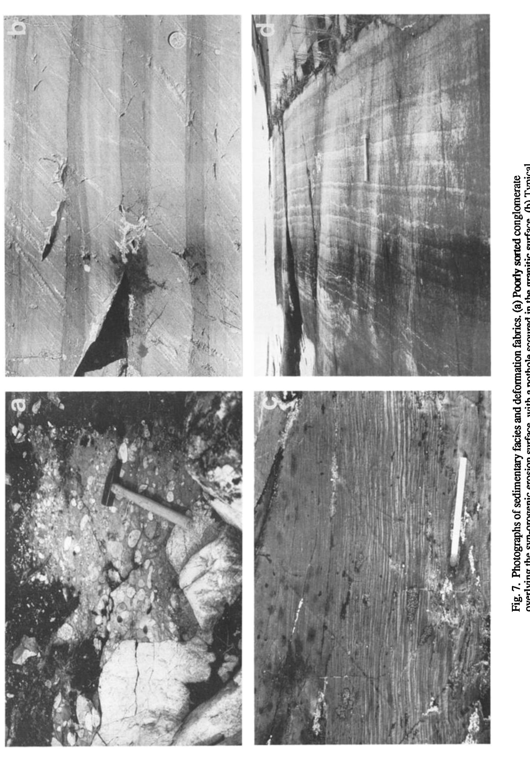 Figure 7 - Structural development of an Archean Orogen,