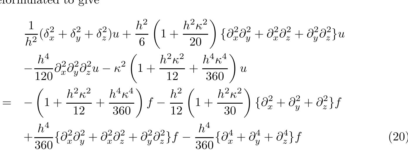 (PDF) Compact finite difference schemes of sixth order for the ...