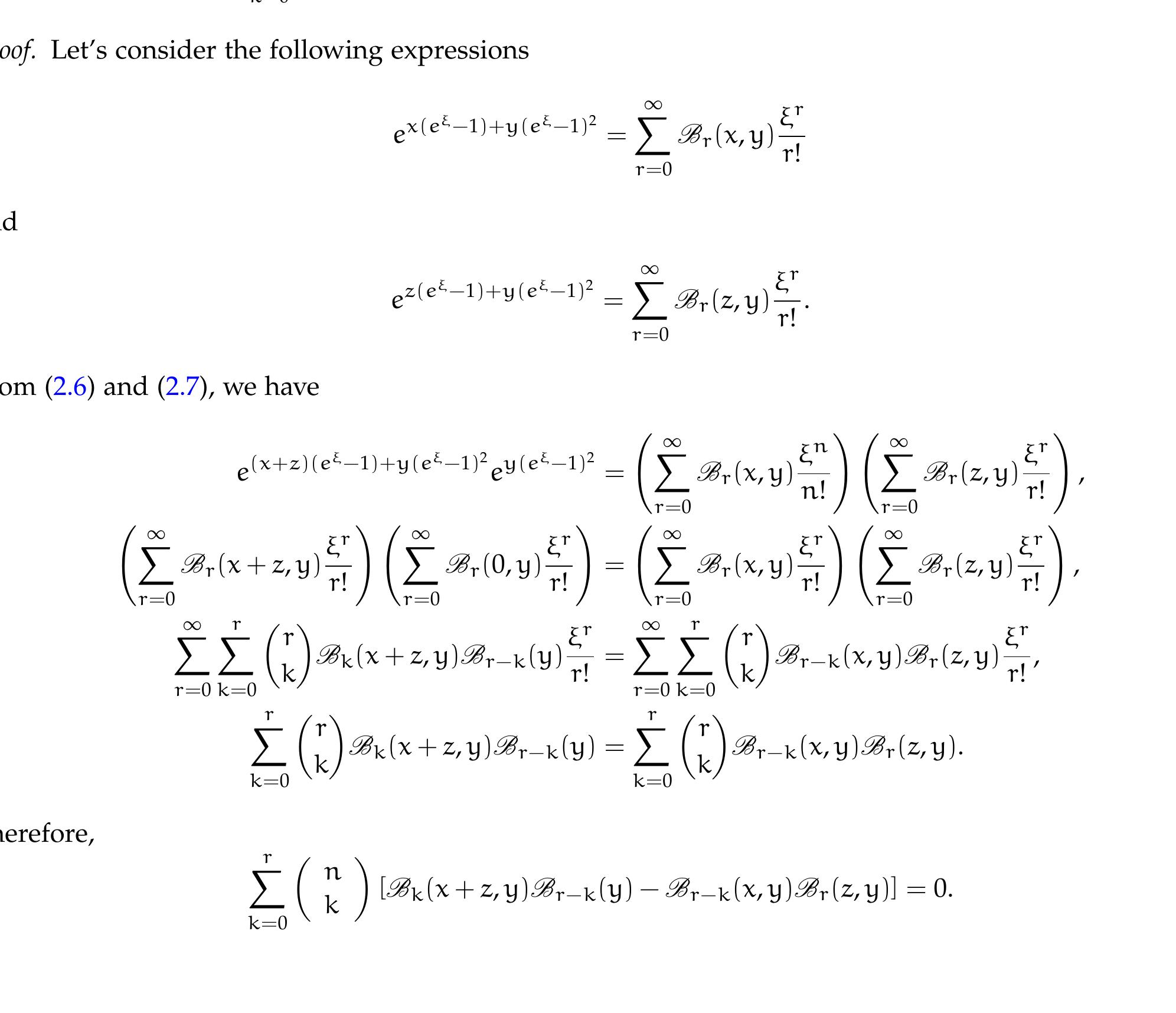 (PDF) Properties and applications of Bell polynomials of two variables