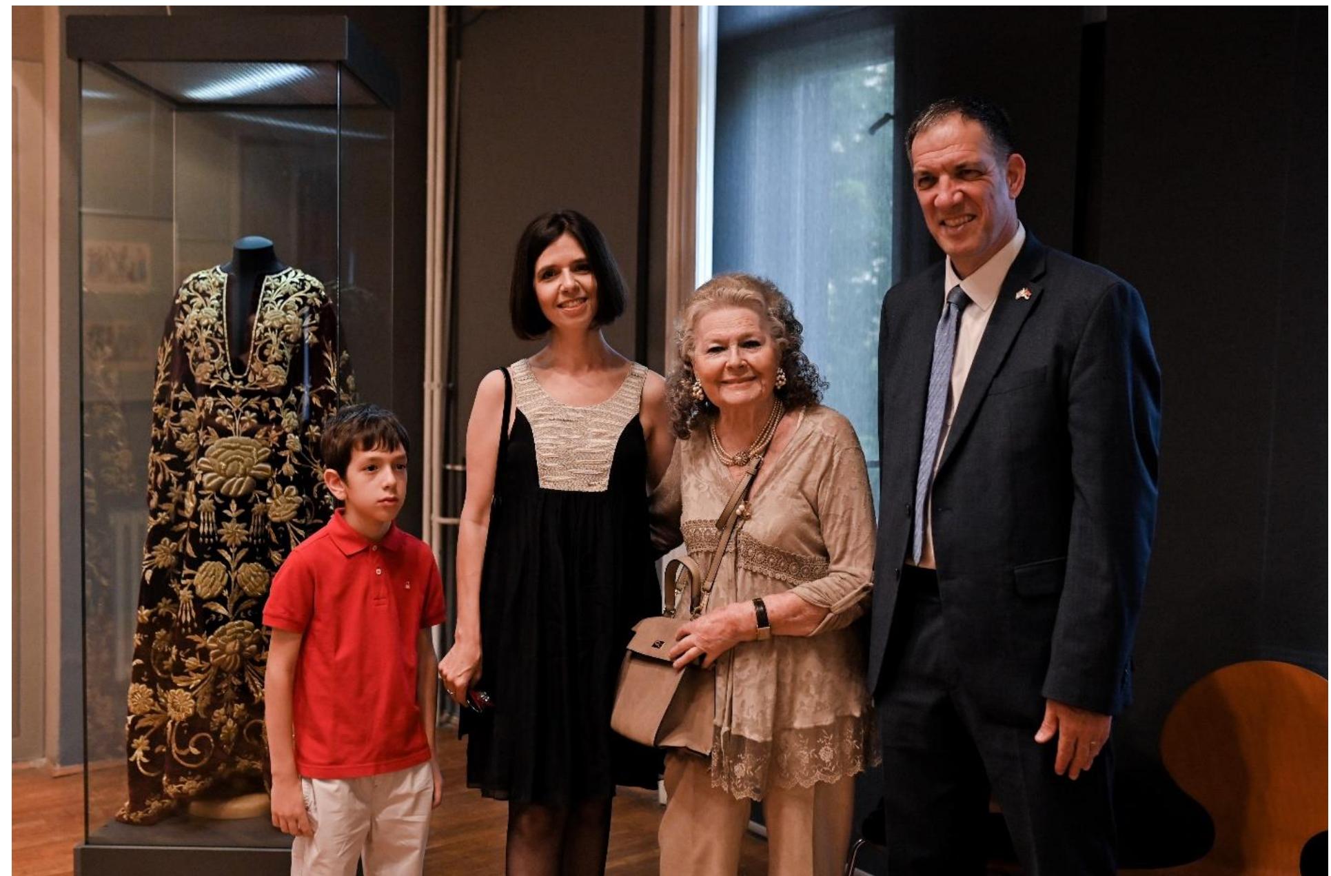 The Fashion World of the Kalef Family was the first exhibition held in the Museum of Applied Art that was dedicated exclusively to the visual culture of the Jewish community and that showed the community’s contribution to the development of modern Belgrade. In the anniversary year marking 30 years since the renewal of diplomatic relations between Serbia  and Israel, the exhibition was opened on June 10, 2022 by H. E. Yahel Vilan, the Israeli Ambassador in Serbia. 