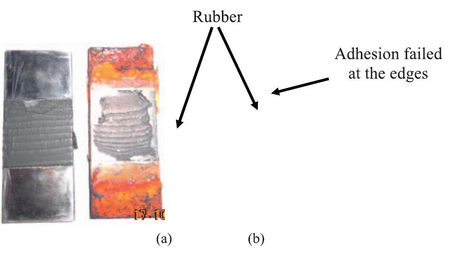 Figure 1 - from Adhesion Failure of Rubber/Metal Composites