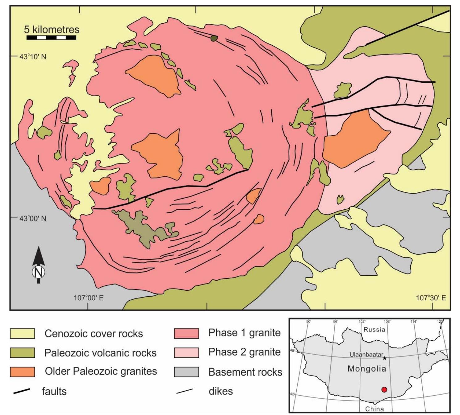 Pyroxene Ree Element Figure 1 - from Rare Earth Element Deposits in Mongolia