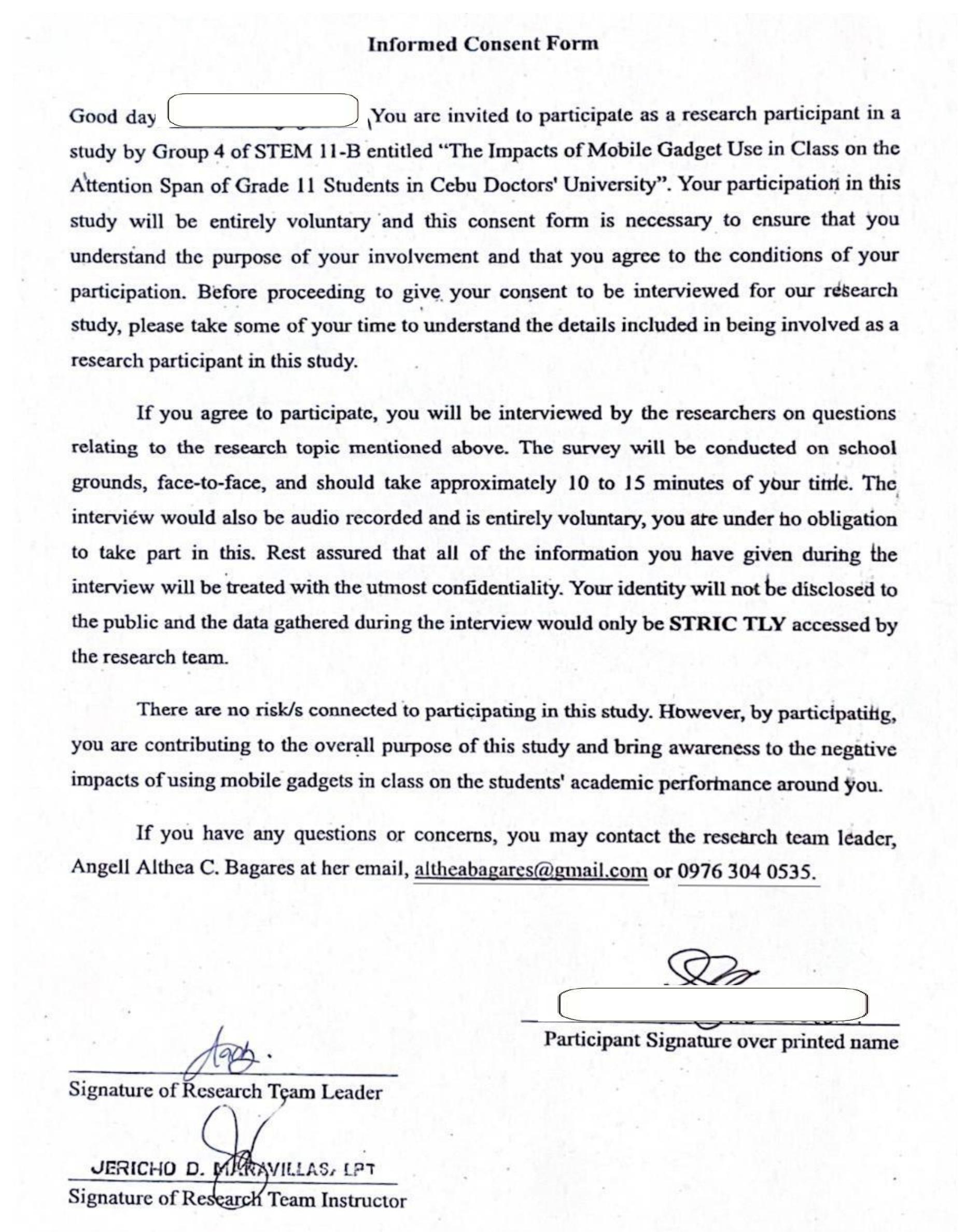Appendix b.3. (signed consent form of research participant)