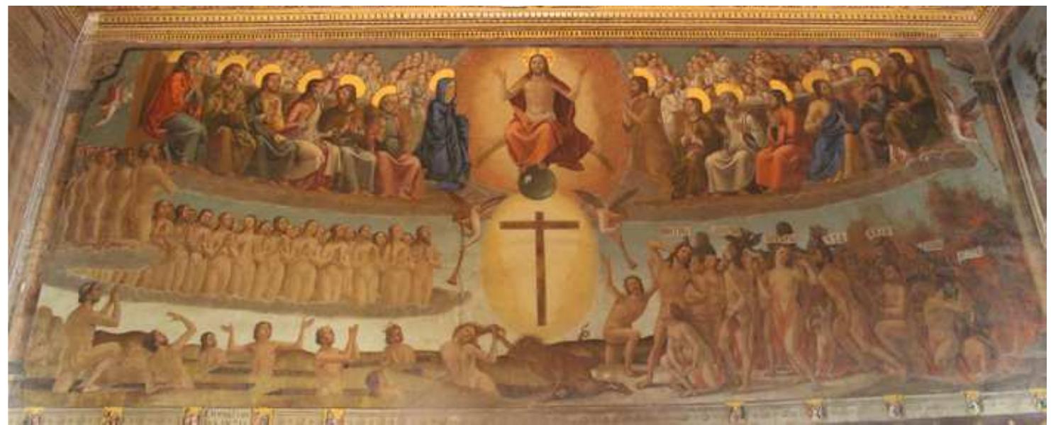 Figure 4. Juan de Borgofia and workshop, Juicio final, 1509-1511. Catedral de Toledo, Sala Capitular. (Photo: Cabildo Primado Catedral de Toledo, taken by the author) 