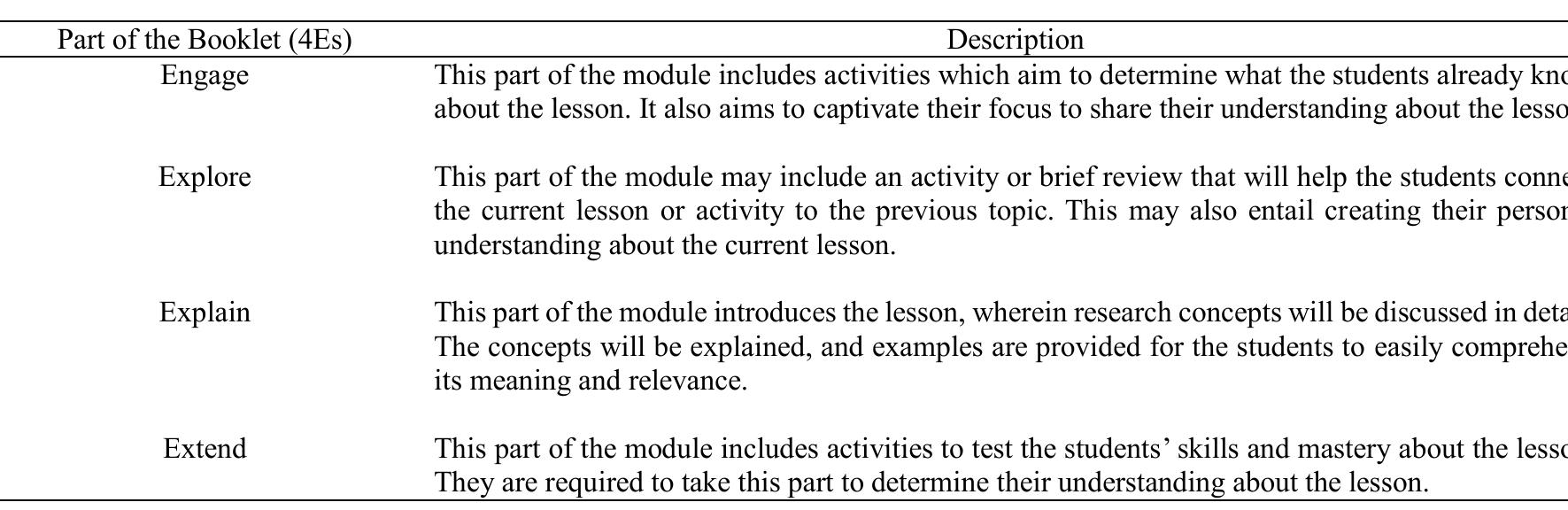 (PDF) Development and Validation of a Booklet in Educational Research ...