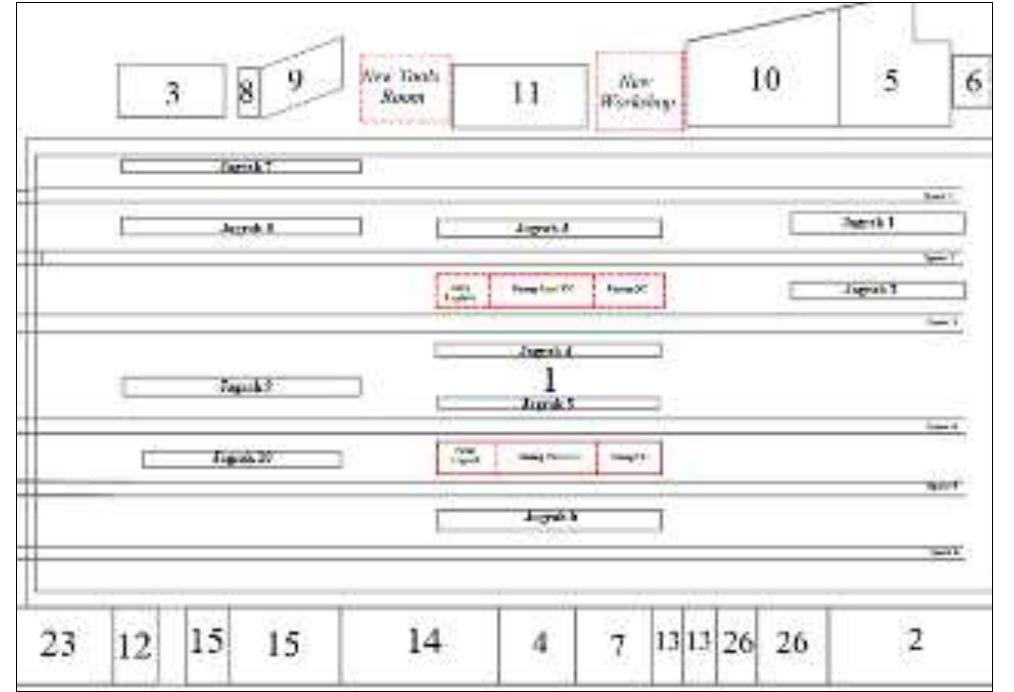 Layout Determination Methods (PDF) Locomotive maintenance facility layout design using systematic ...