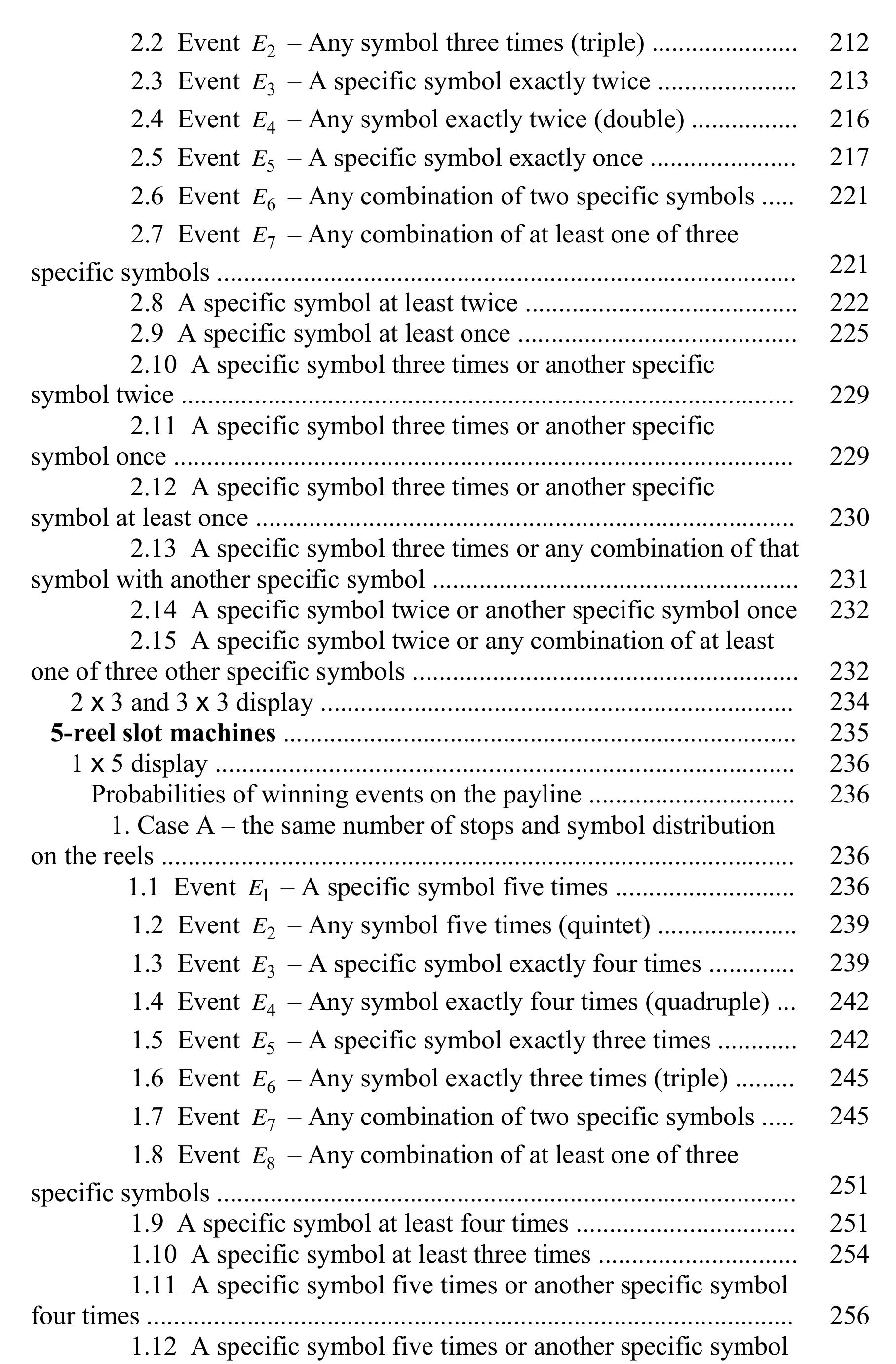 Slot Method Math (PDF) THE MATHEMATICS OF SLOTS Configurations, Combinations, Probabilities