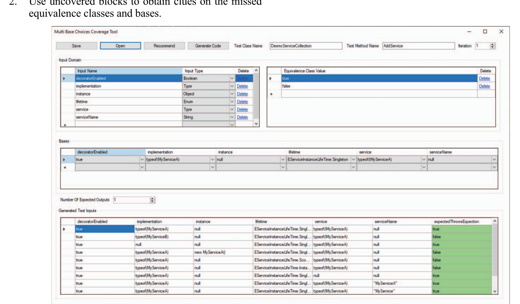 (PDF) Coverage Guided Multiple Base Choice Testing