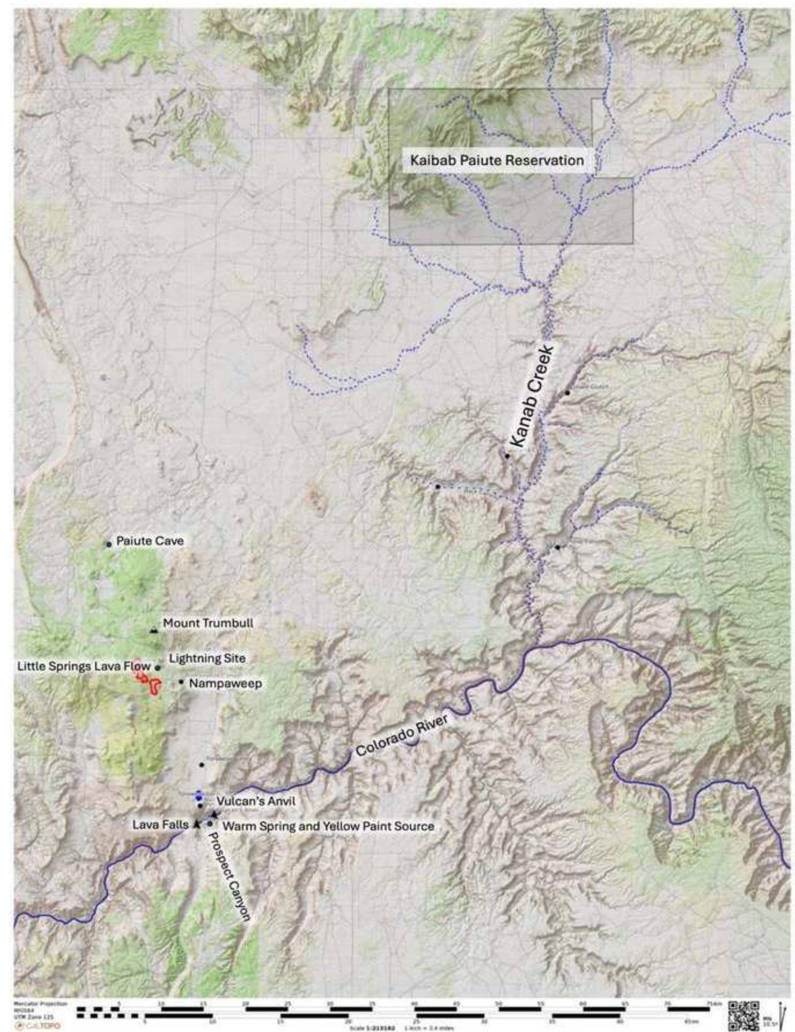 Three Rivers Geoscape Geoscape and southern paiute aboriginal lands north of the