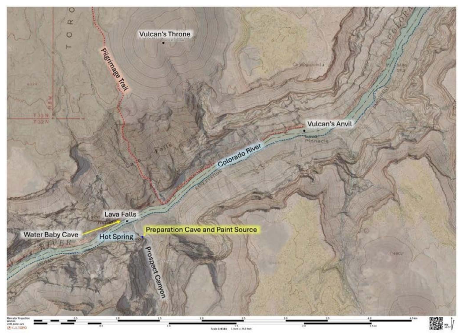 Three Rivers Geoscape Figure 12 - from Earth Birthing Geoscapes: Southern Paiute