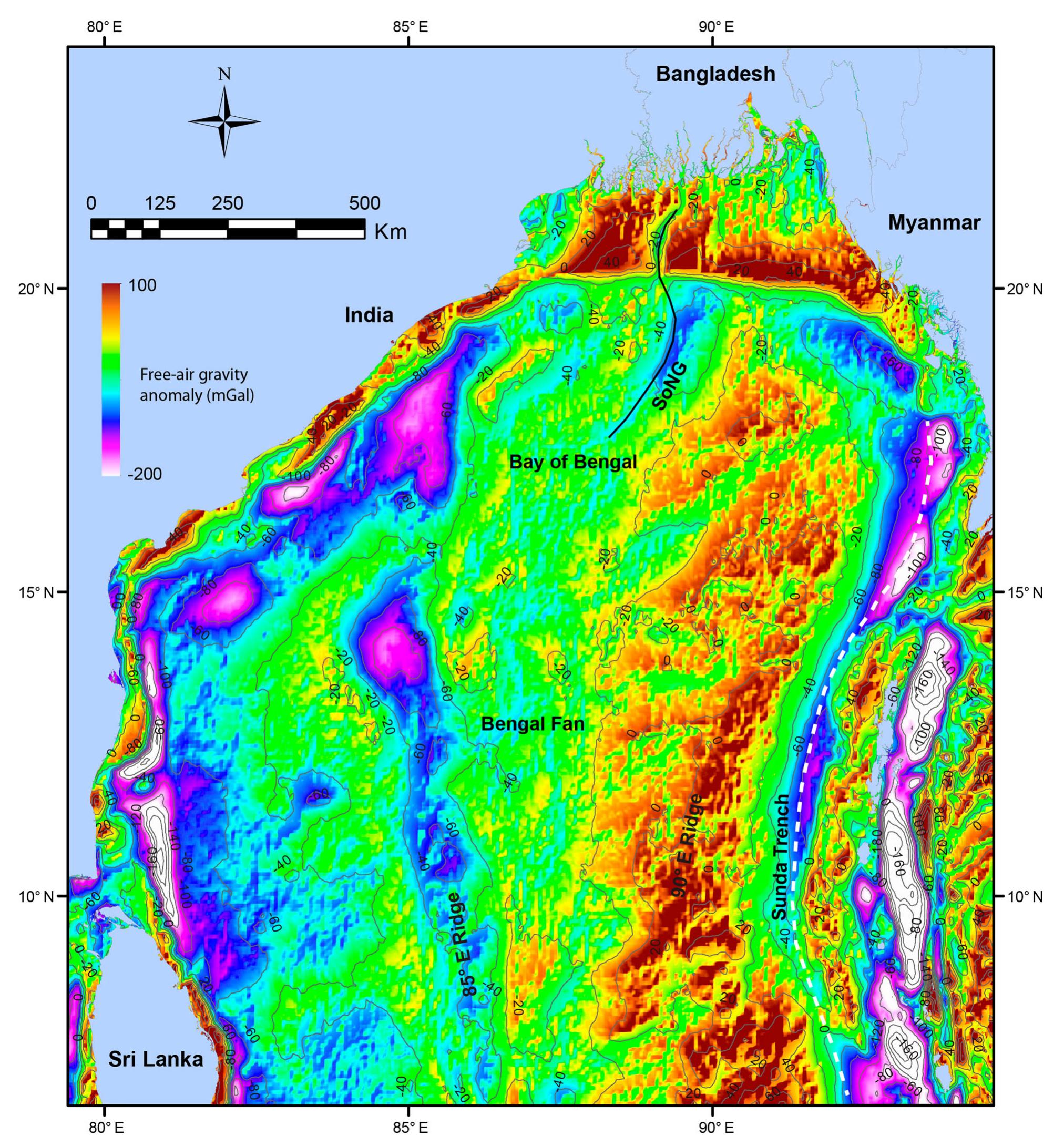 Positive Ridge Figure 4 - from Geodynamic model and tectono-structural