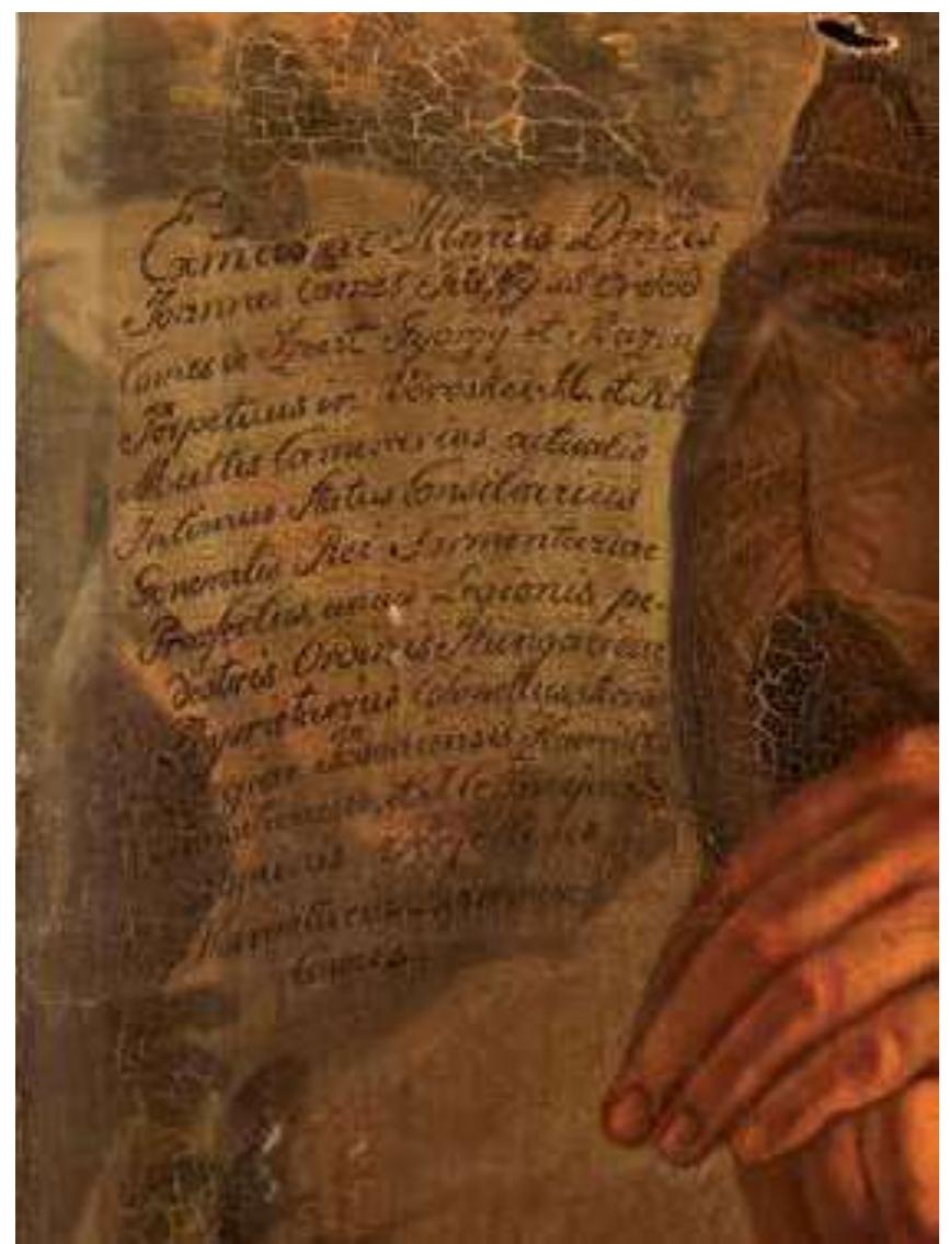 Obr. 2. Stredoeurépsky maliar z prvej polovice 19. storocia: Podobizen grofa Jana VIll. Leopolda Pdlffyho. Detail tvare z profilu. 