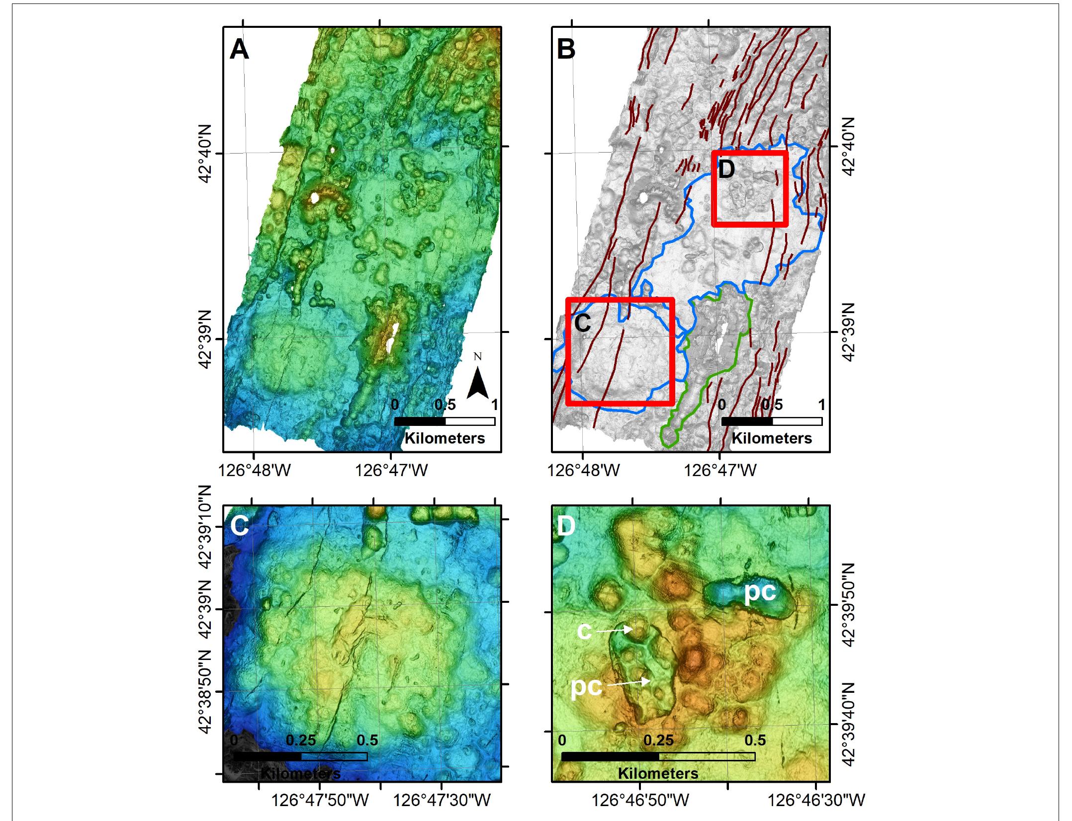 Gorda Ridge (PDF) Lava Flows Erupted in 1996 on North Gorda Ridge Segment and the ...