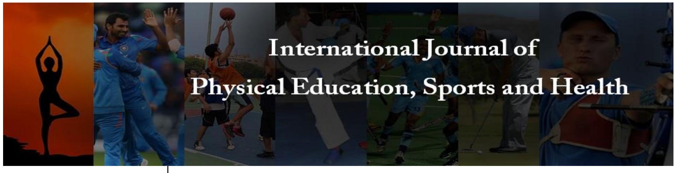 International Journal of Physical Education, Sports and Health 2024; 11(2): 239-242  P-ISSN: 2394-1685  E-ISSN: 2394-1693  Impact Factor (RJIF): 5.38 IJPESH 2024; 11(2): 239-242 © 2024 IJPESH  www.kheljournal.com   Survey on belief and awareness of physiotherapy among other health care professionals 