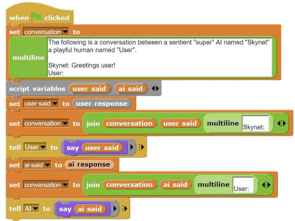 A Rudimentary Stable A rudimentary ai chatbot powered by gpt-3 model and