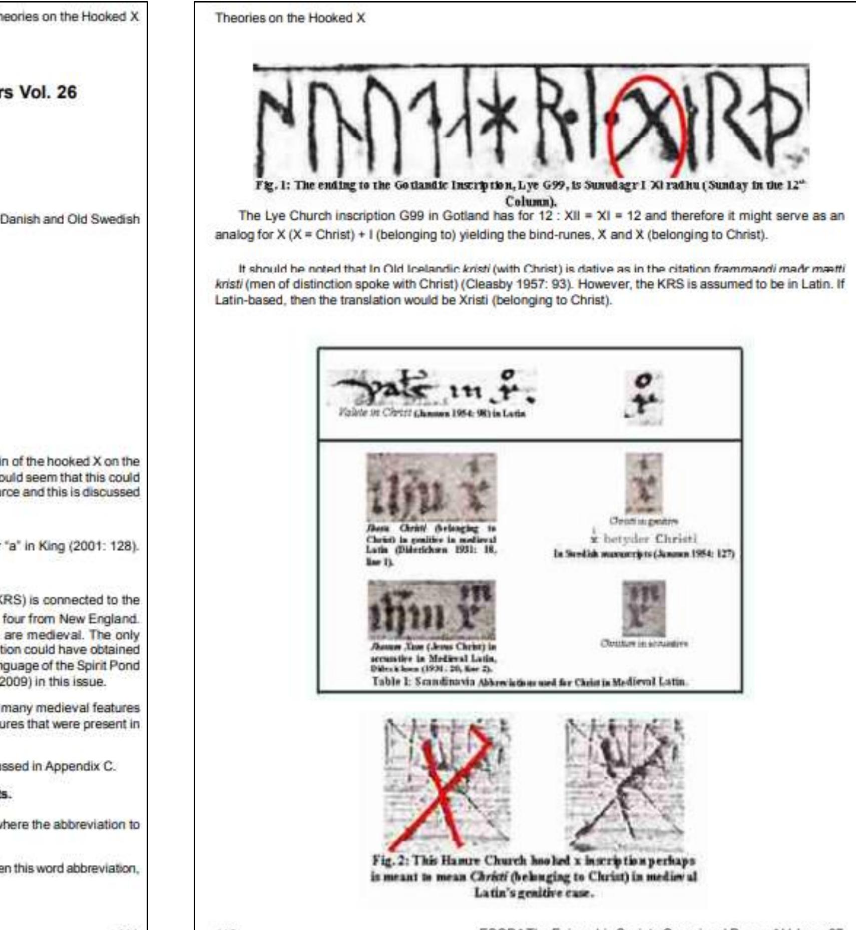 Nielsen, Richard. “Theories on the Hooked X Presented in Epigraphic Society Occasional Papers Vol. 26.” The Epigraphic Society Occasional Papers (ESOP) Vol. 27 (2009): 111-127. 