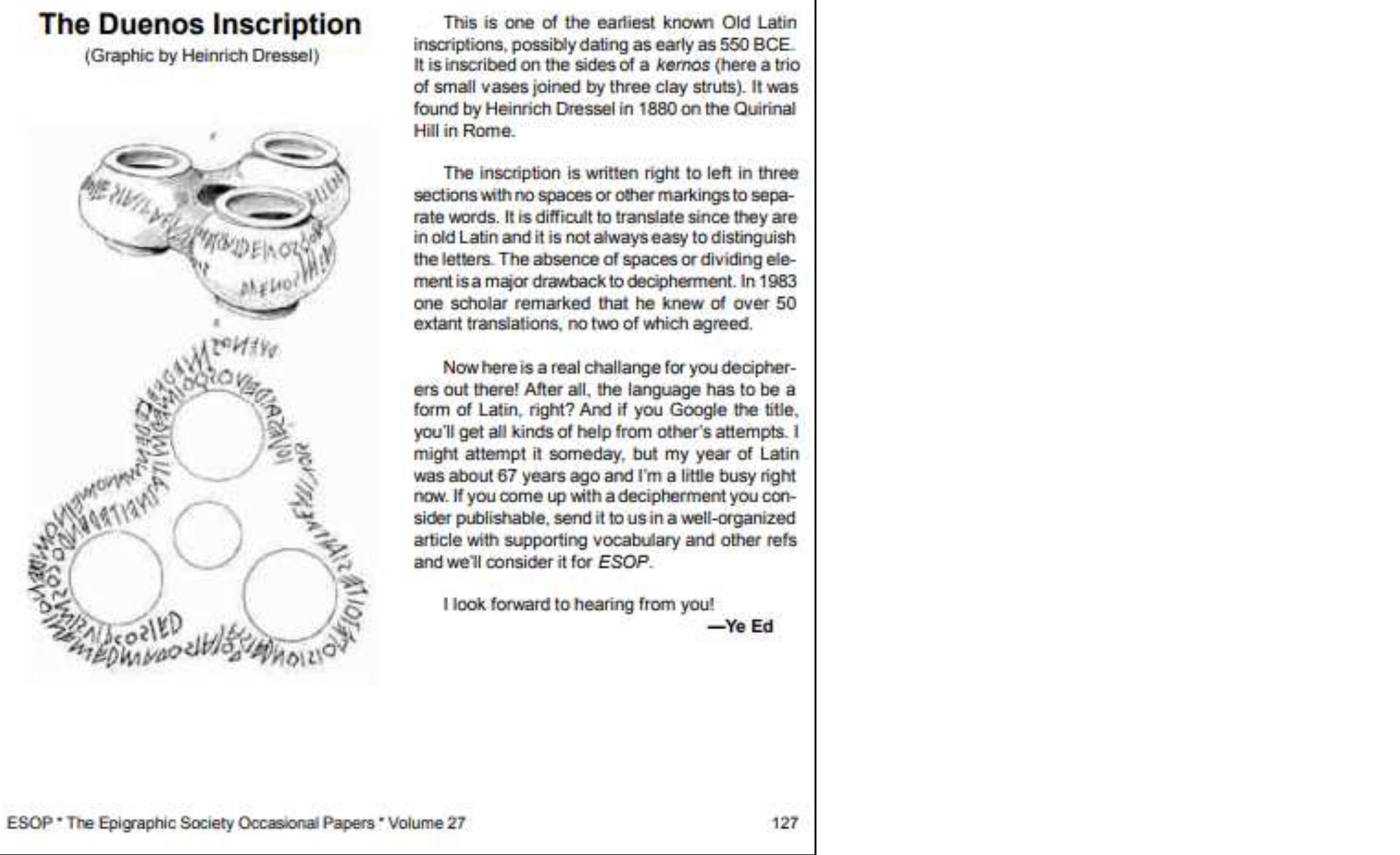 Nielsen, Richard, and Scott F. Wolter. The Kensington Rune Stone: Compelling New Evidence. St. Paul, MN: Lake Superior Agate Publishing, 2006.  We thanked our new friends for all their help and headed off to our appointment with the Maine Maritime Museum archaeologist, Dr. Bruce Bourque. Bruce is tall, rather quiet and reserved, but very bright and accommodating. He pulled out a shoebox-sized, cardboard box that contained the rune stone artifacts. I removed them from their bubble-wrap packing and used their microscope to examine both the “Folk”  153 